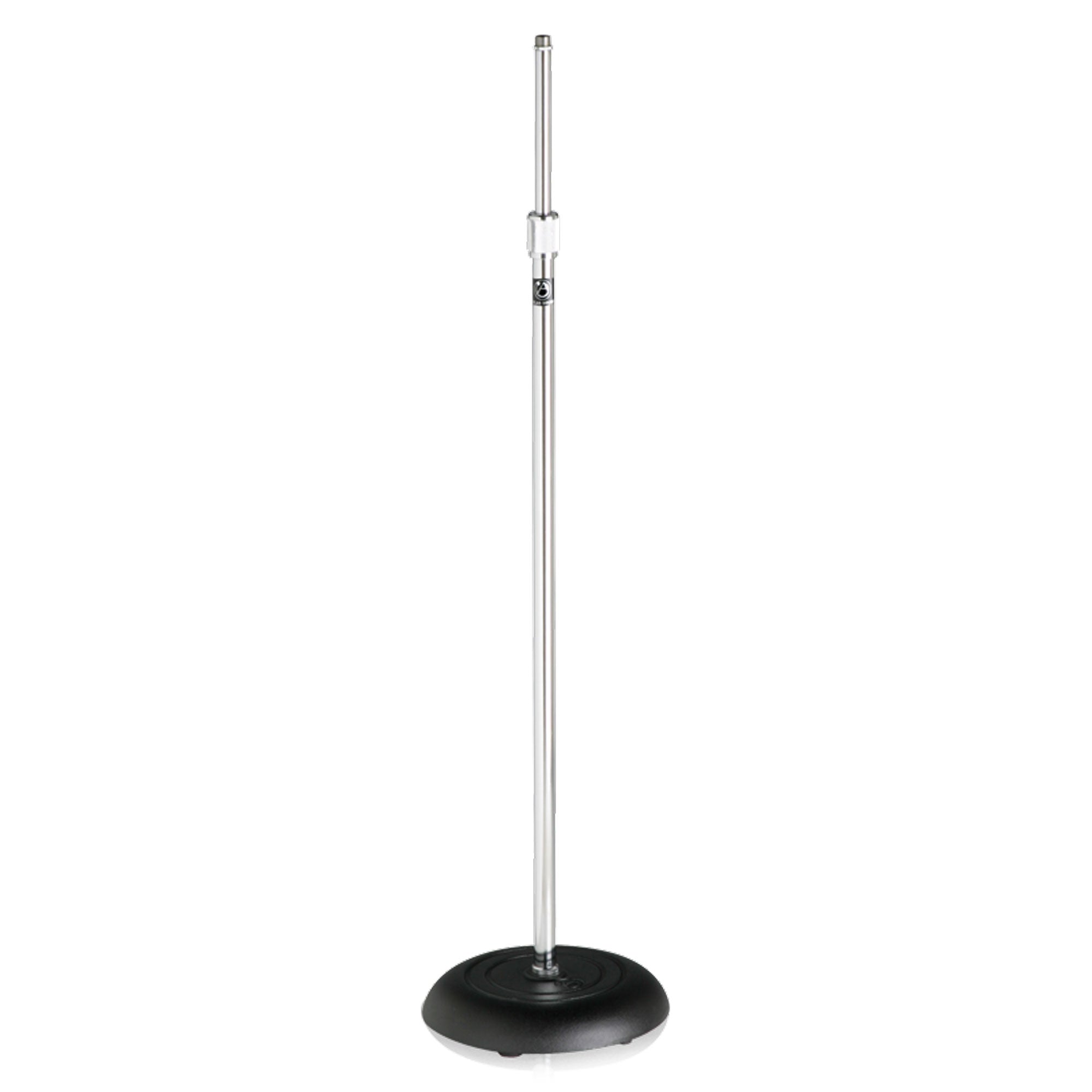 AtlasIED MS-10C All-Purpose Round Base Microphone Stand (Chrome)