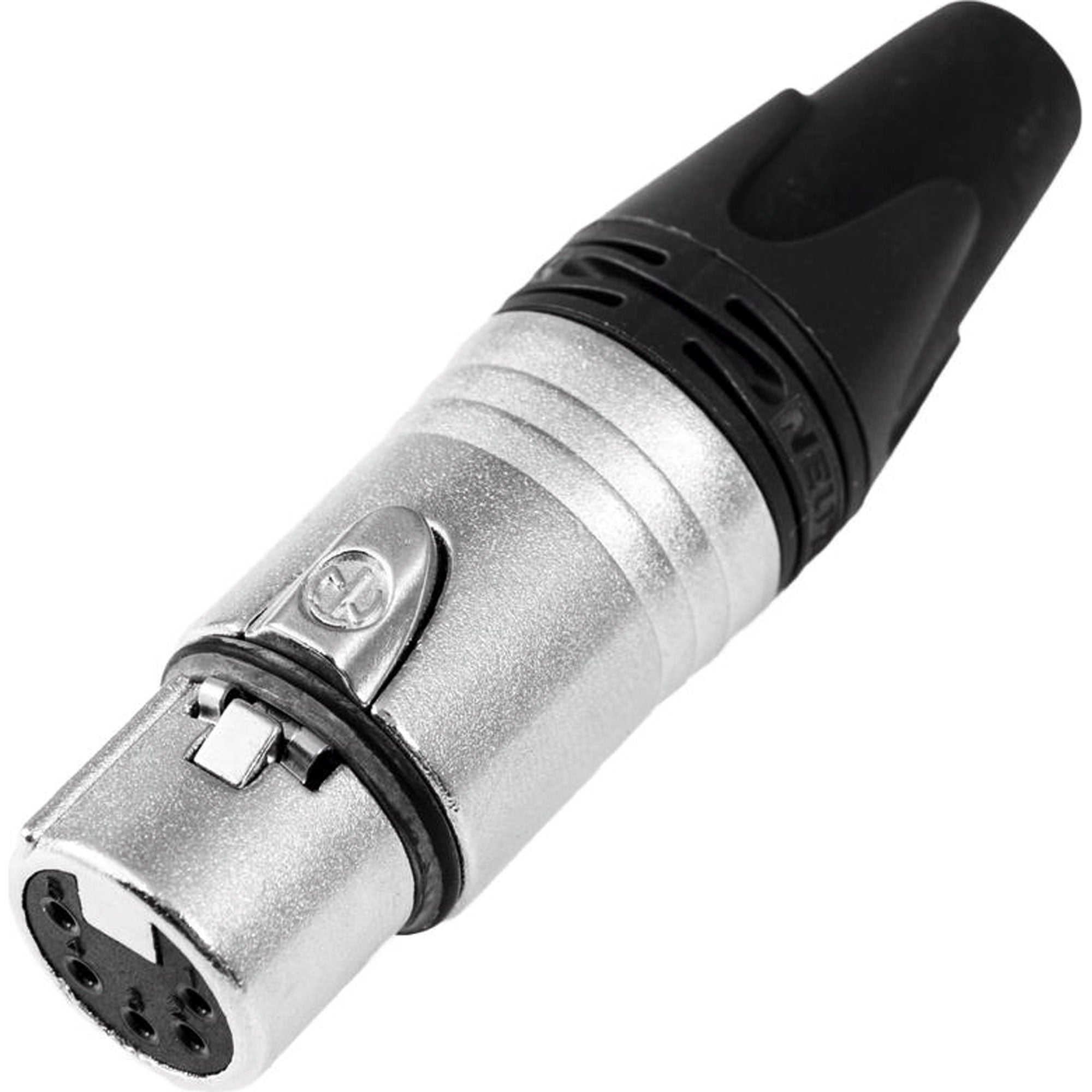 Neutrik NC5FXX Female 5-Pin XLR Cable Connector (Nickel/Silver)