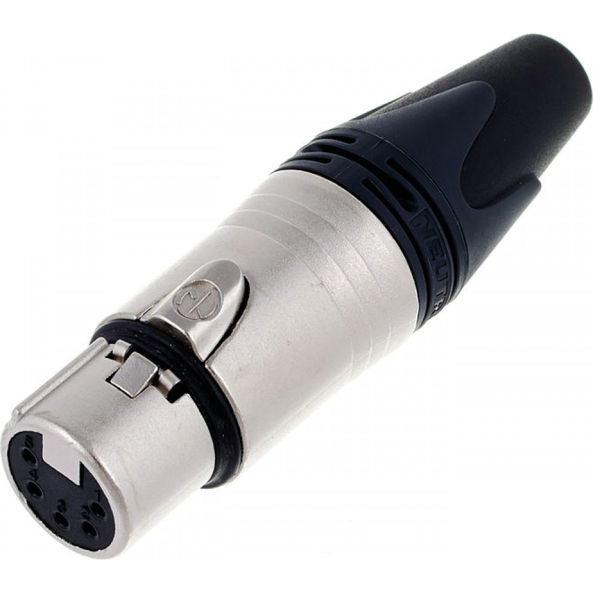 Neutrik NC5FXX Female 5-Pin XLR Cable Connector (Nickel/Silver)