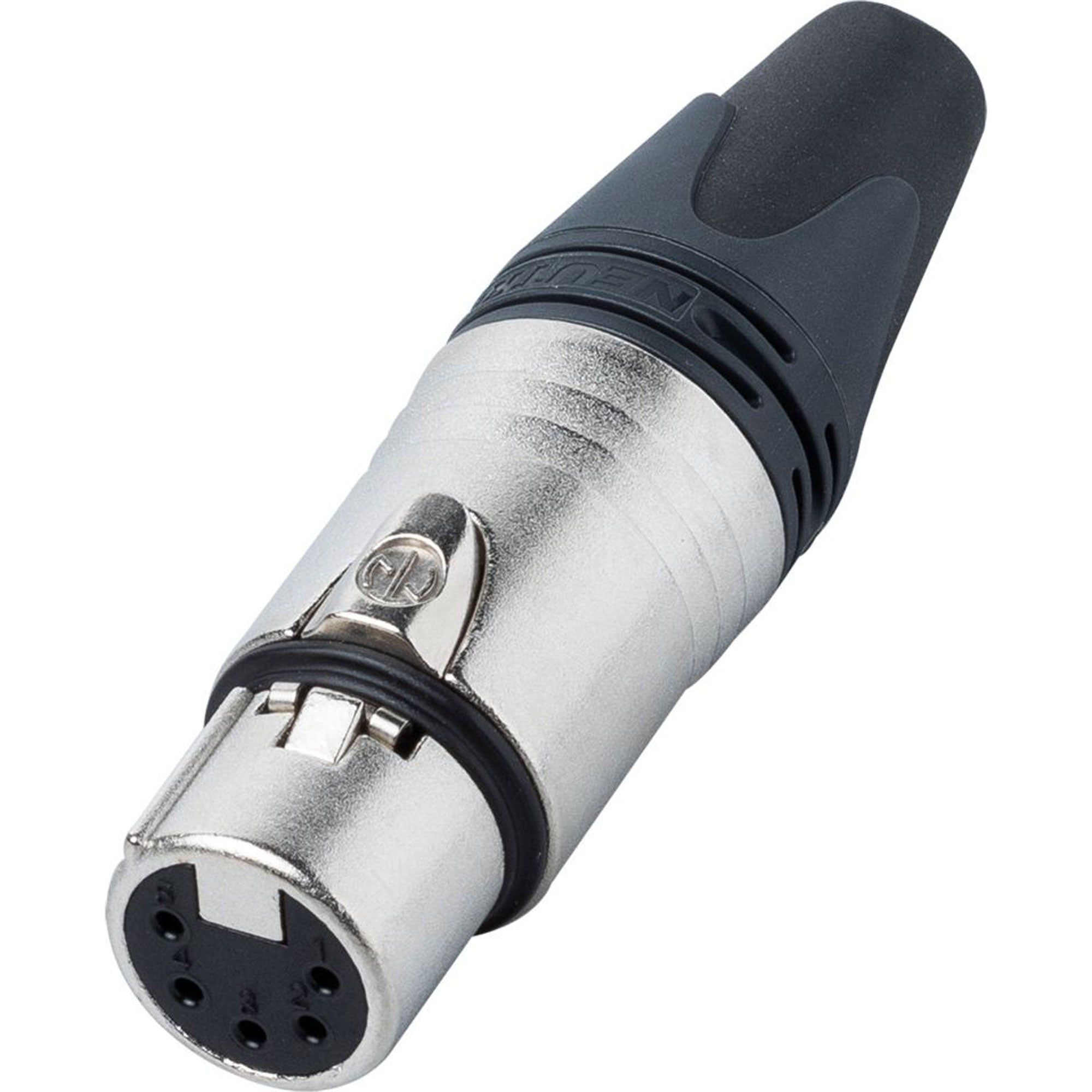 Neutrik NC5FXX Female 5-Pin XLR Cable Connector (Nickel/Silver)