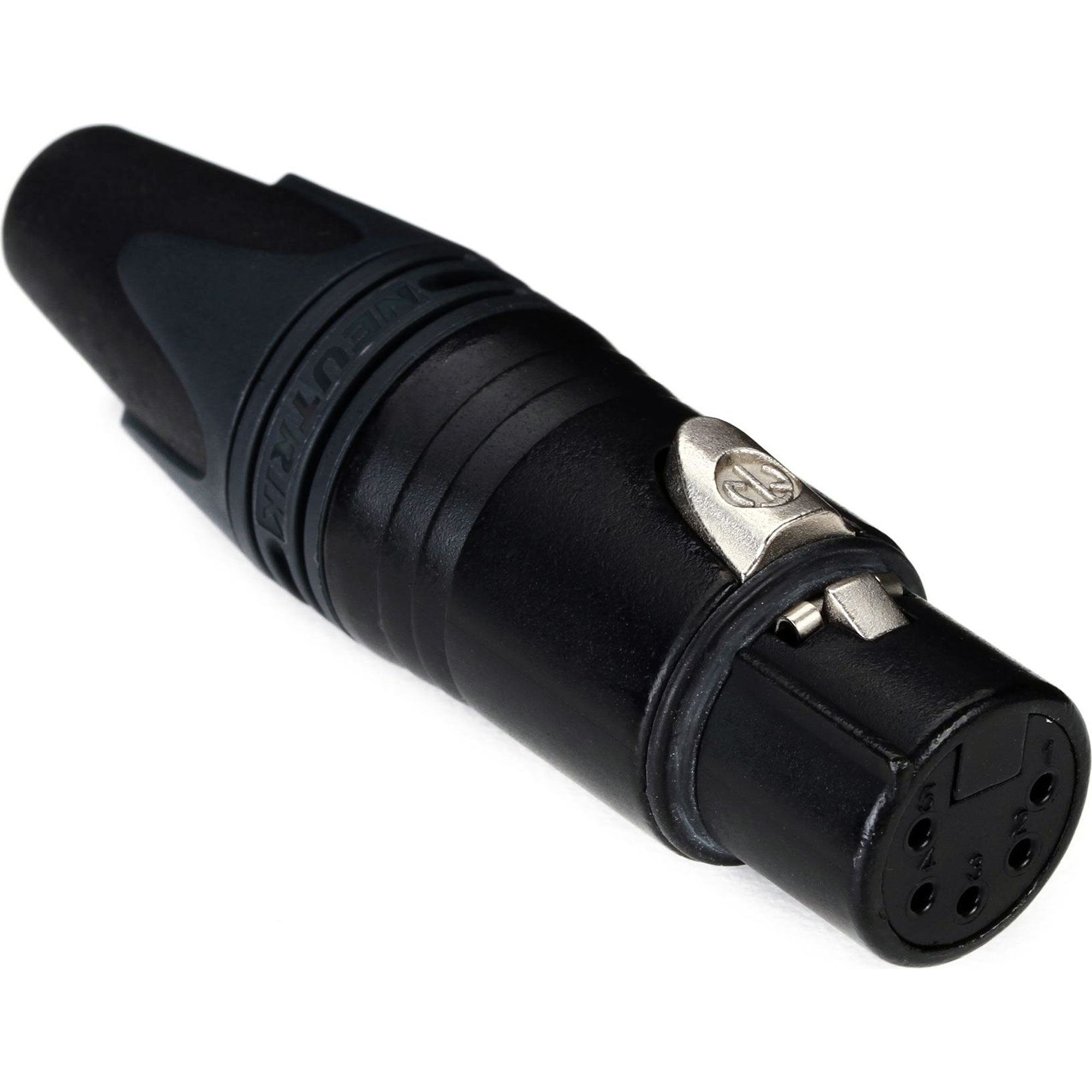 Neutrik NC5FXX-BAG Female 5-Pin XLR Cable Connector (Black/Silver, Box of 100)