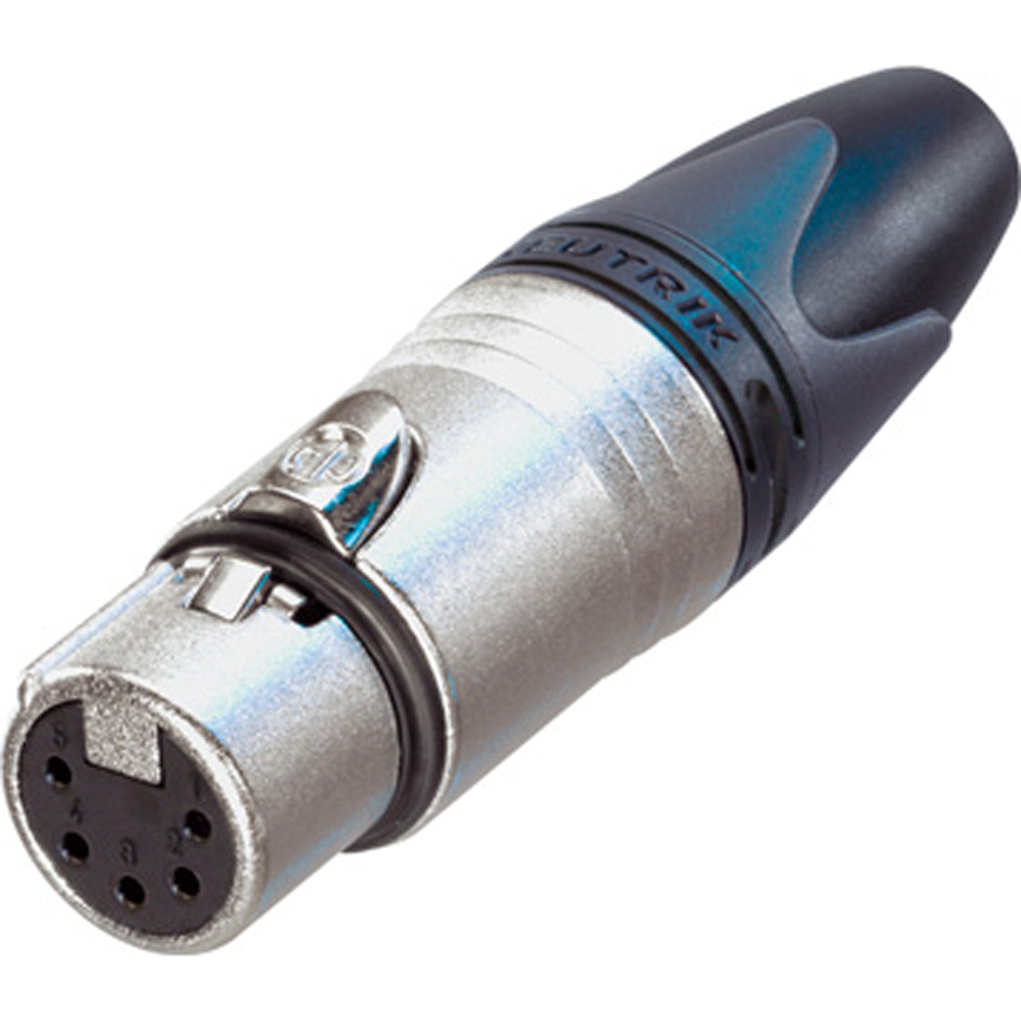 Neutrik NC5FXX Female 5-Pin XLR Cable Connector (Nickel/Silver)