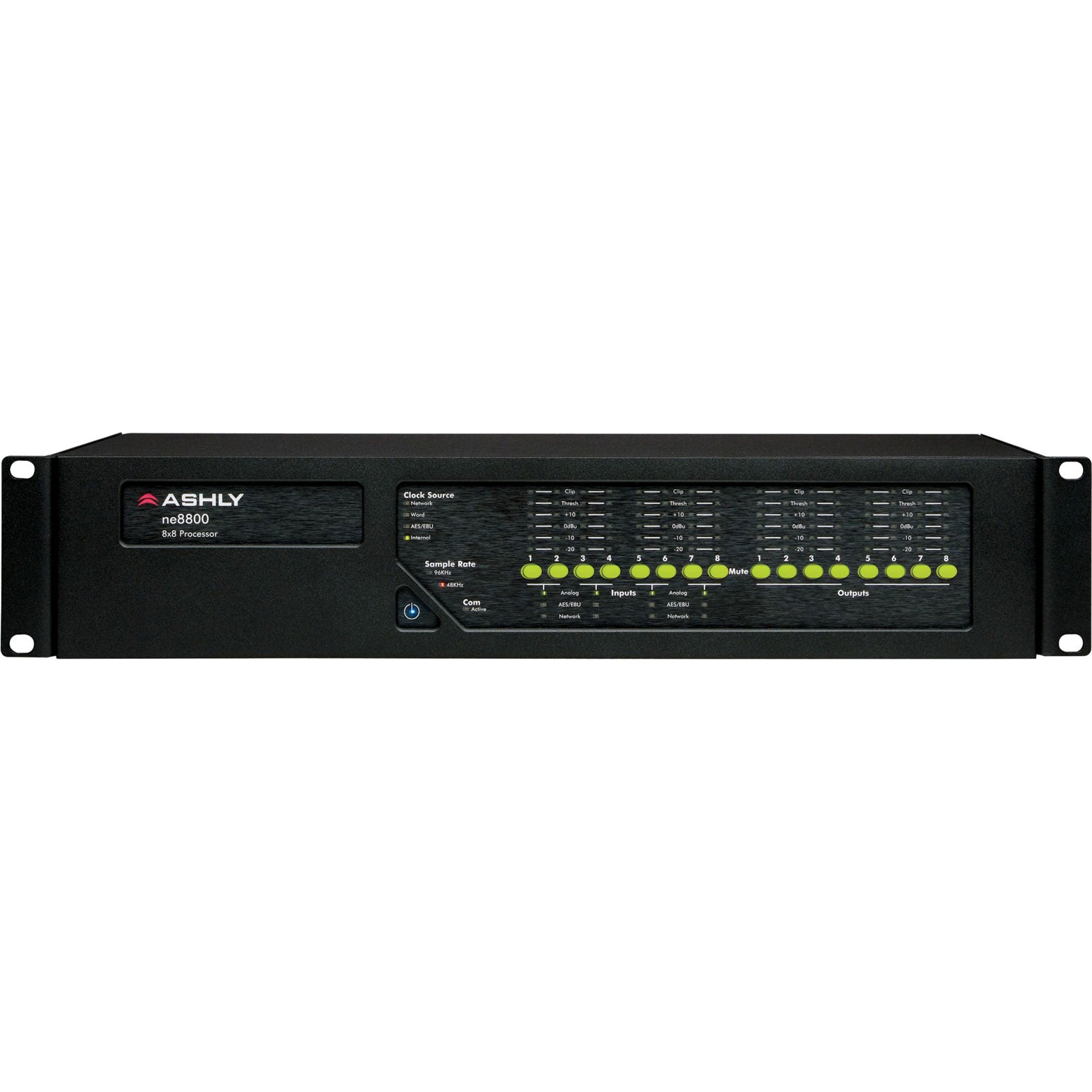 Ashly ne8800as Network Enabled Protea DSP System Processor with AES In & AES Out (8x8)