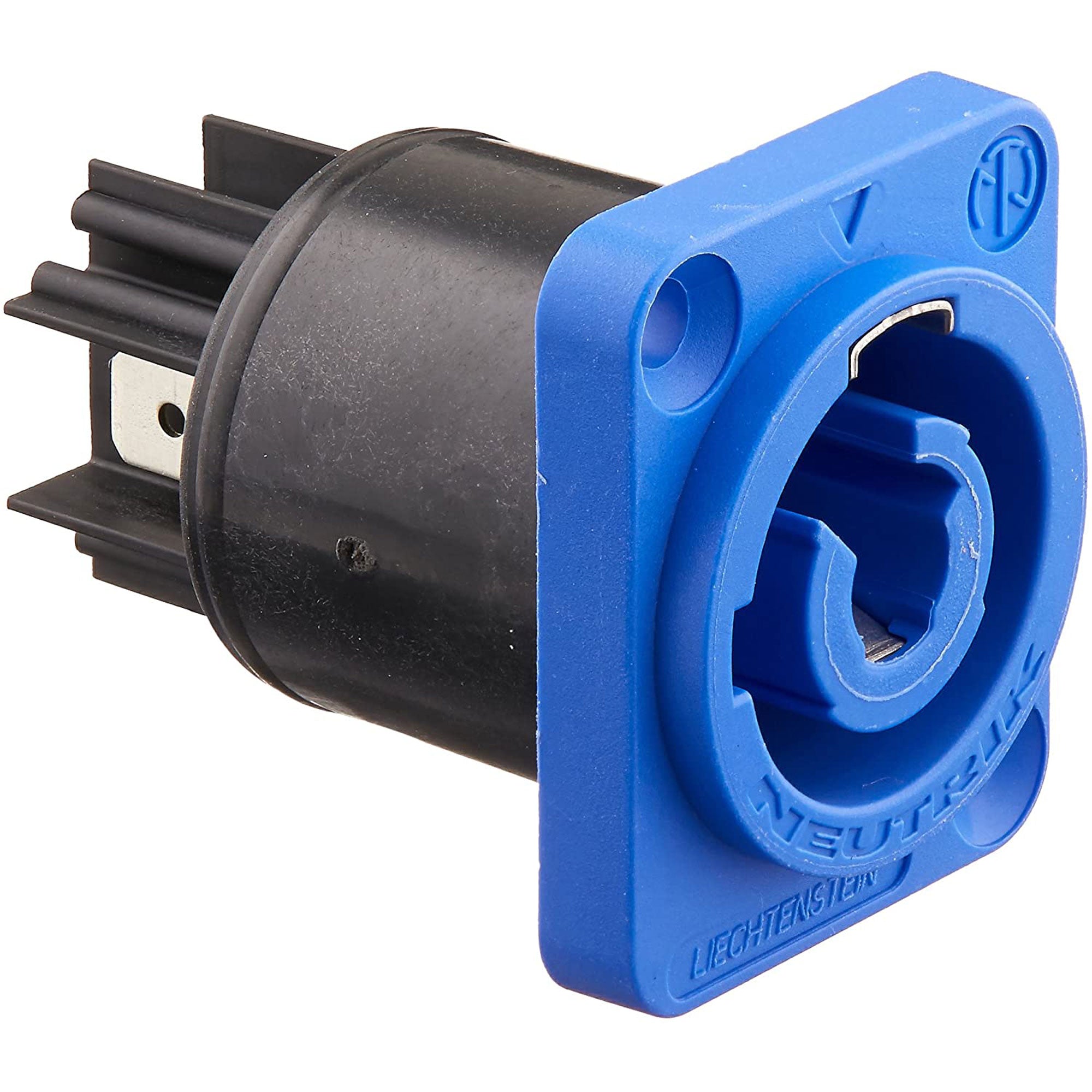 CLEARANCE Neutrik NAC3MPA-1 powerCON Chassis Connector (Blue, Power In, While Supplies Last)