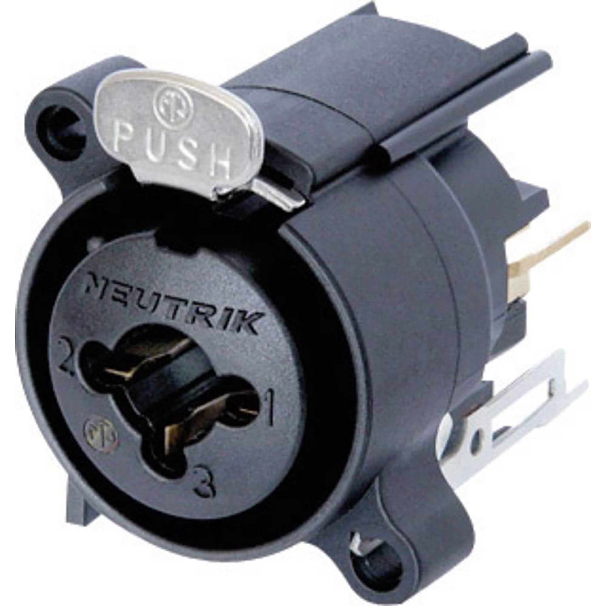 Neutrik NCJ6FA-V Combo XLR & 1/4" Stereo Jack (Vertical PCB, Box of 100)