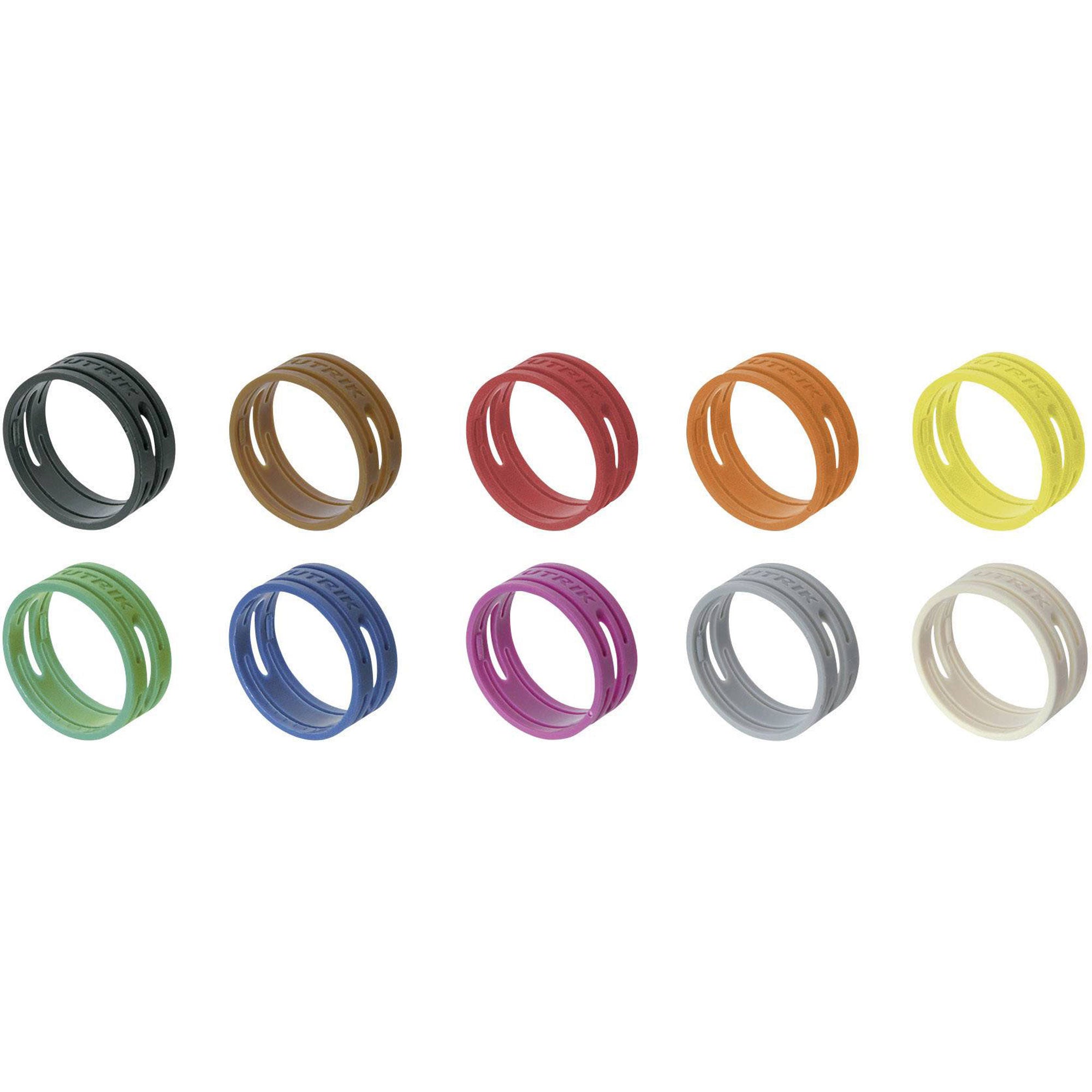 Neutrik XXR-1 Color Coding Rings for XX Series (Brown, Box of 100)