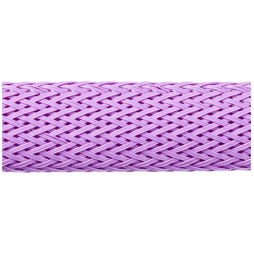 Techflex Flexo PET Expandable Braided Sleeving (1/4" Purple, By the Foot)