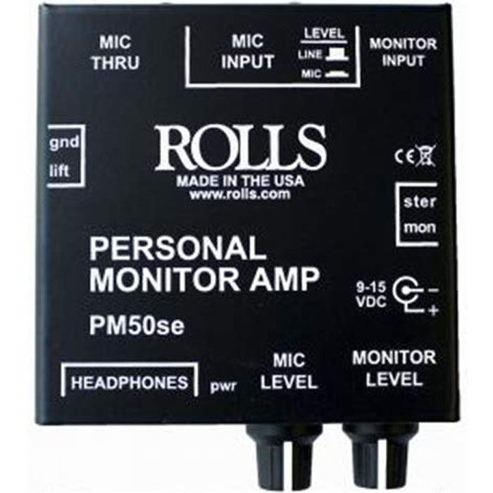 Rolls PM50se Personal Monitor Amp