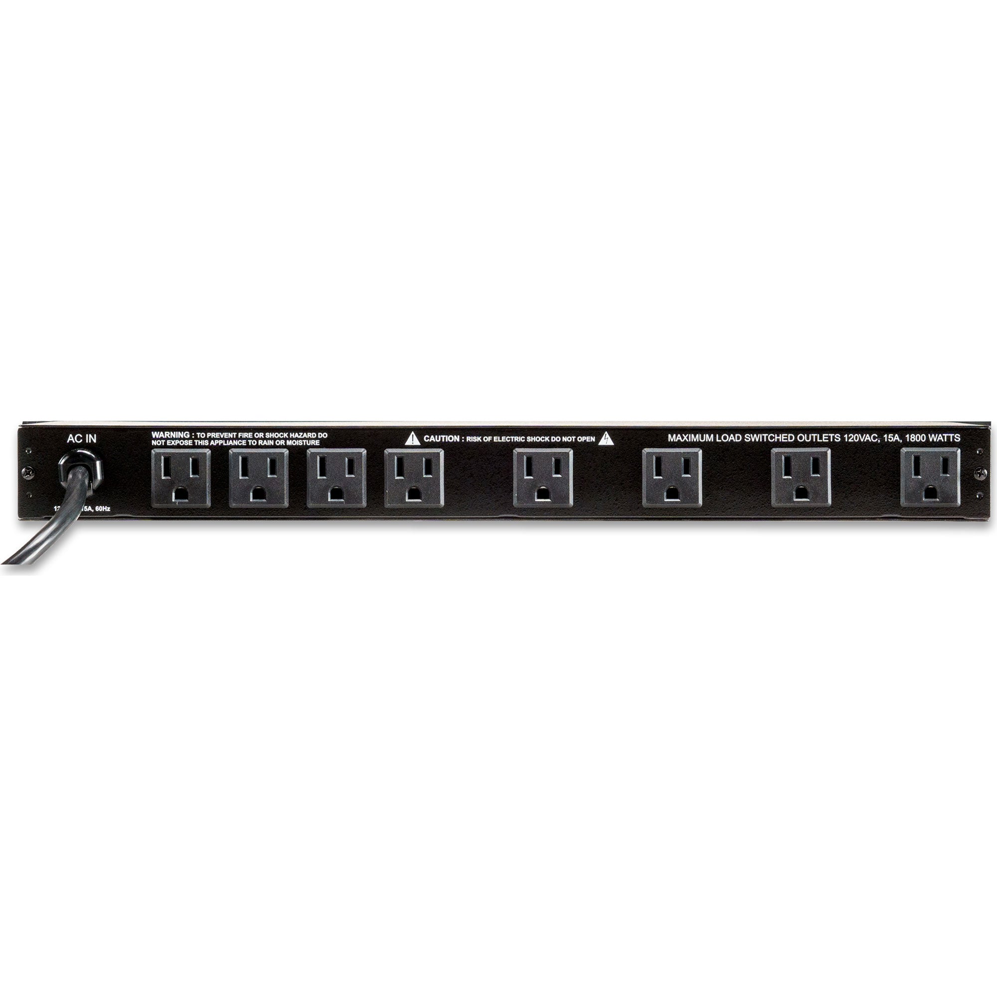 ART PS 4x4 Rackmount 8 Outlet Power Conditioner & Surge Protector