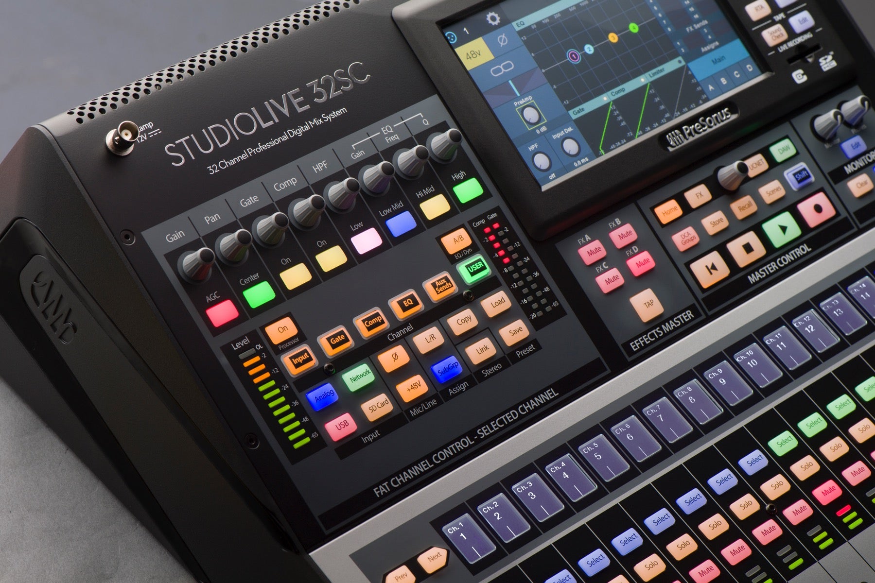 PreSonus StudioLive 32SC Series III S 32-Channel Subcompact Digital Mixer/Recorder/Interface