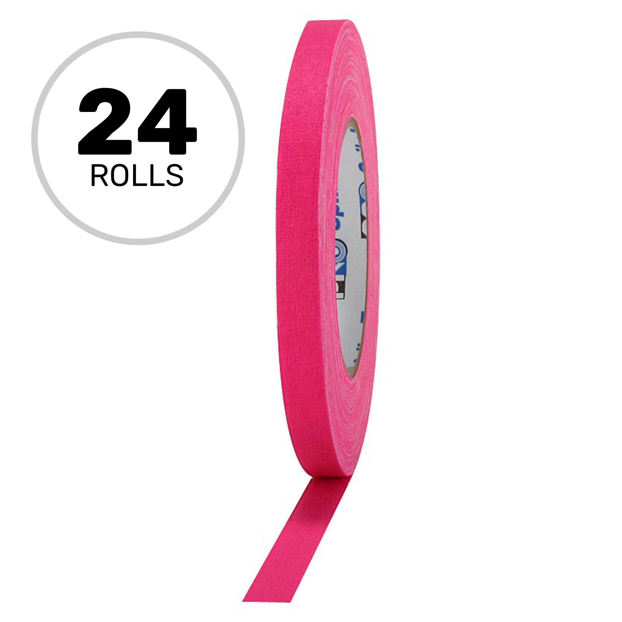 ProTapes Pro Spike Tape 1/2" x 45yds (Fluorescent Pink, Case of 24)