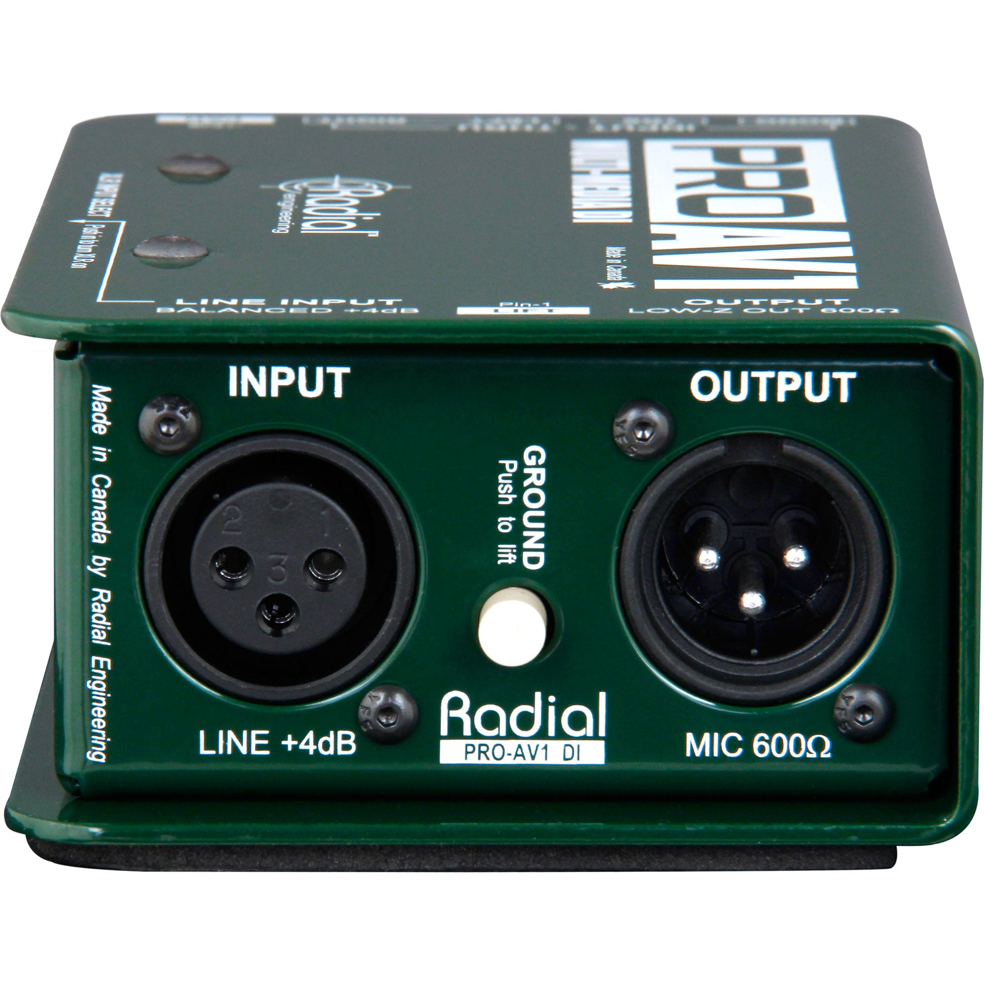 Radial Engineering ProAV1 Audio/Video Passive Direct Box