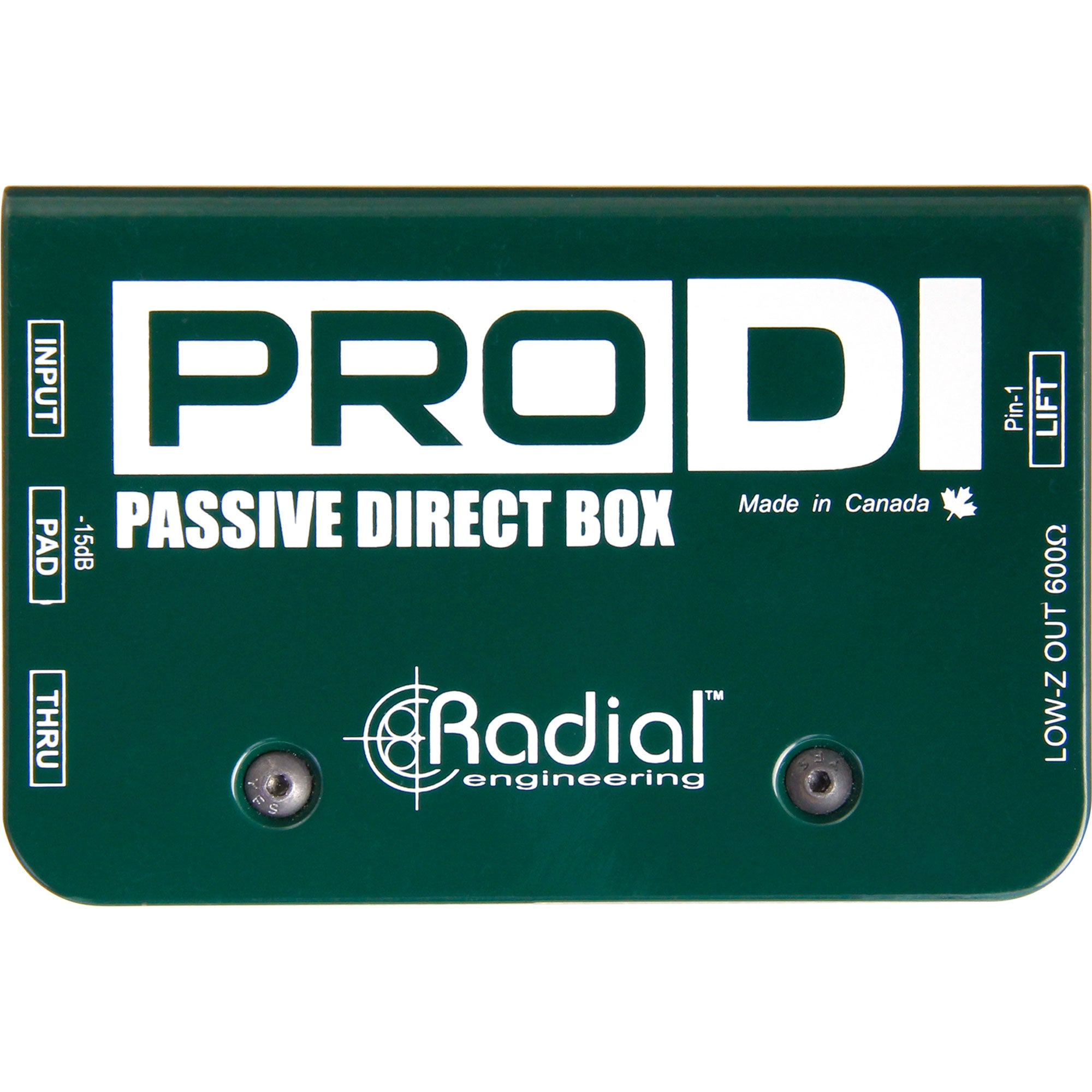 Radial Engineering ProDI Single Channel Passive Direct Box