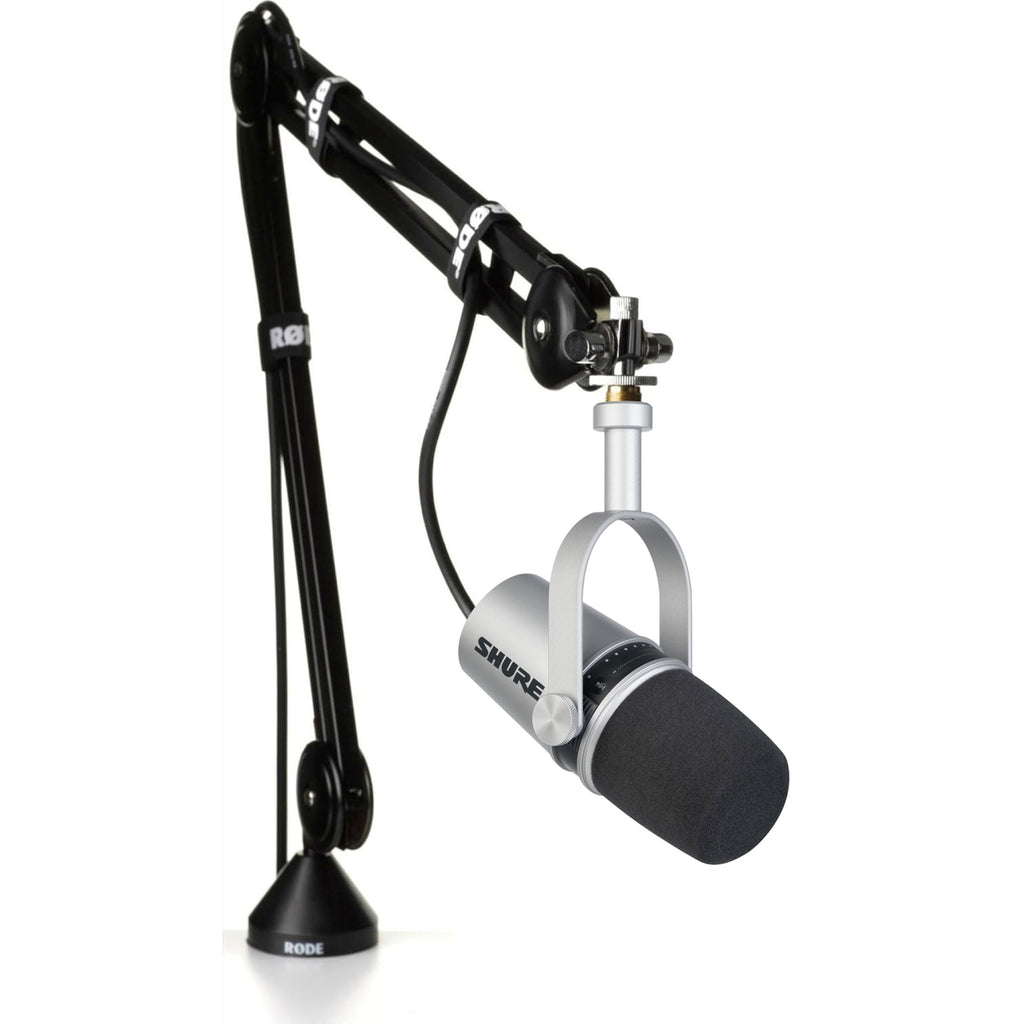 MV7-K + PSA1 Rode Microphone pack with stand Shure