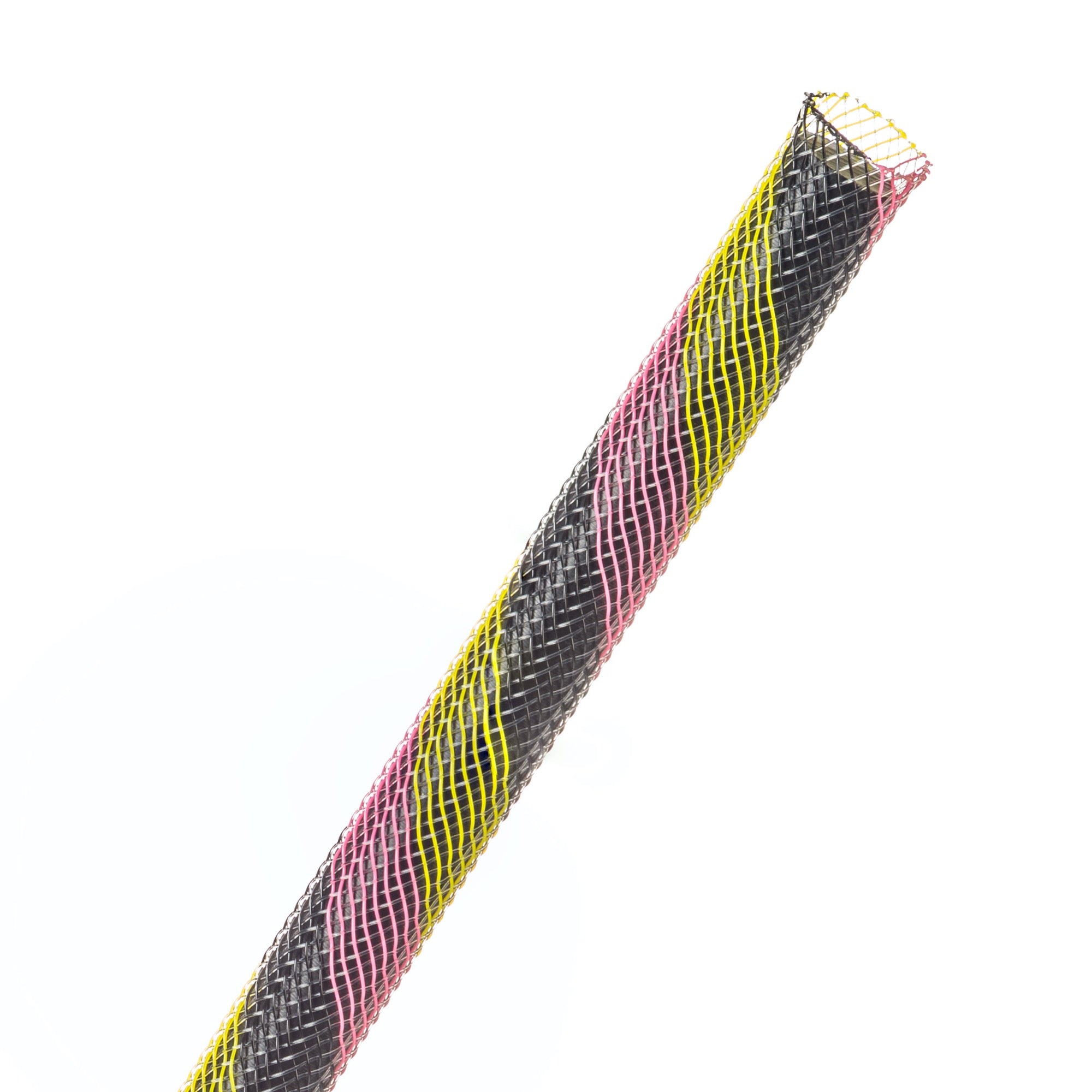 Techflex Flexo PET Expandable Braided Sleeving (1/4" Hip Hop, 1000' Spool)