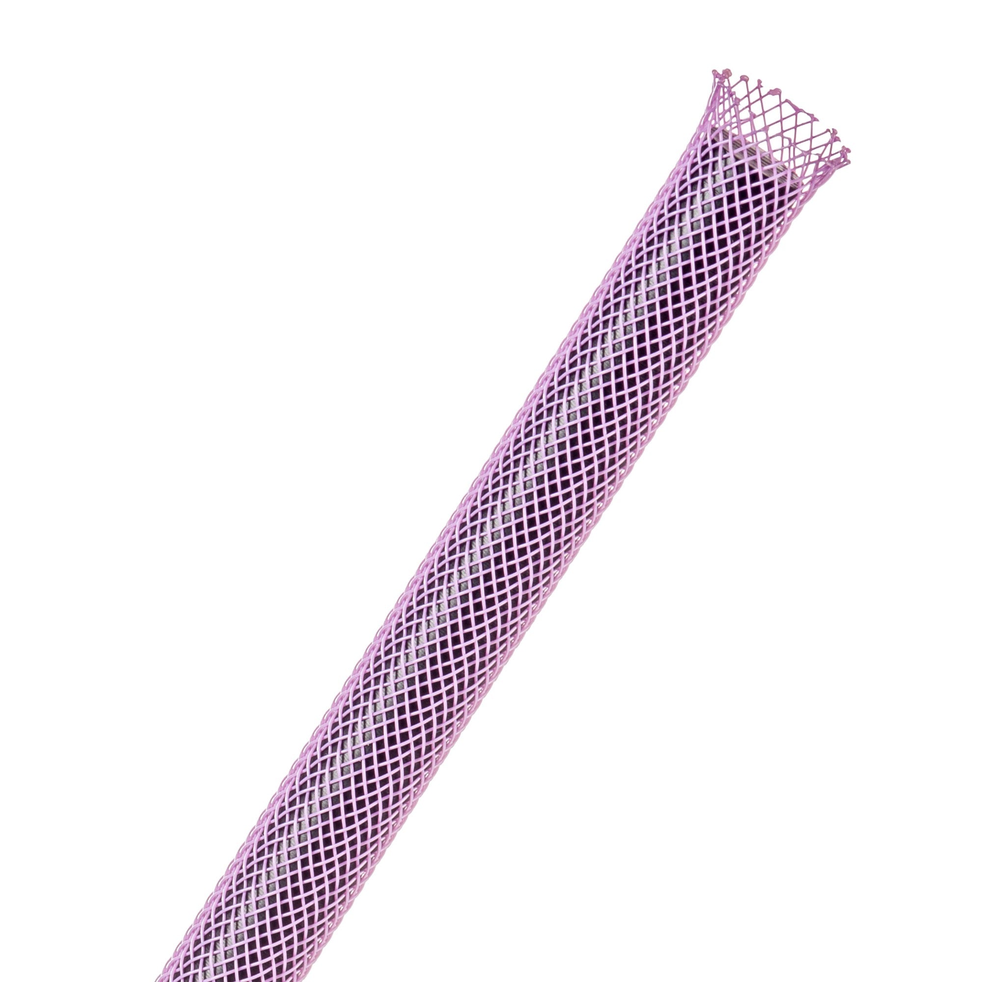 Techflex Flexo PET Expandable Braided Sleeving (1/4" Purple, 1000' Spool)