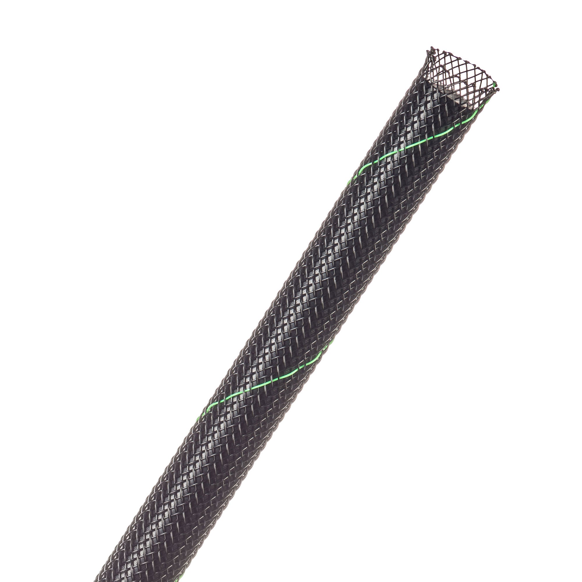 Techflex Flexo PET Expandable Braided Sleeving (1/4" Uptown Green, 1000' Spool)