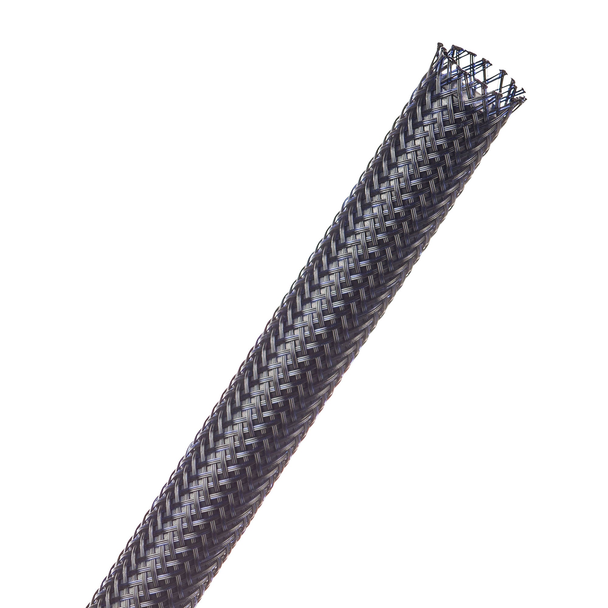 Techflex Flexo PET Expandable Braided Sleeving (3/8" Black Magic, 500' Spool)