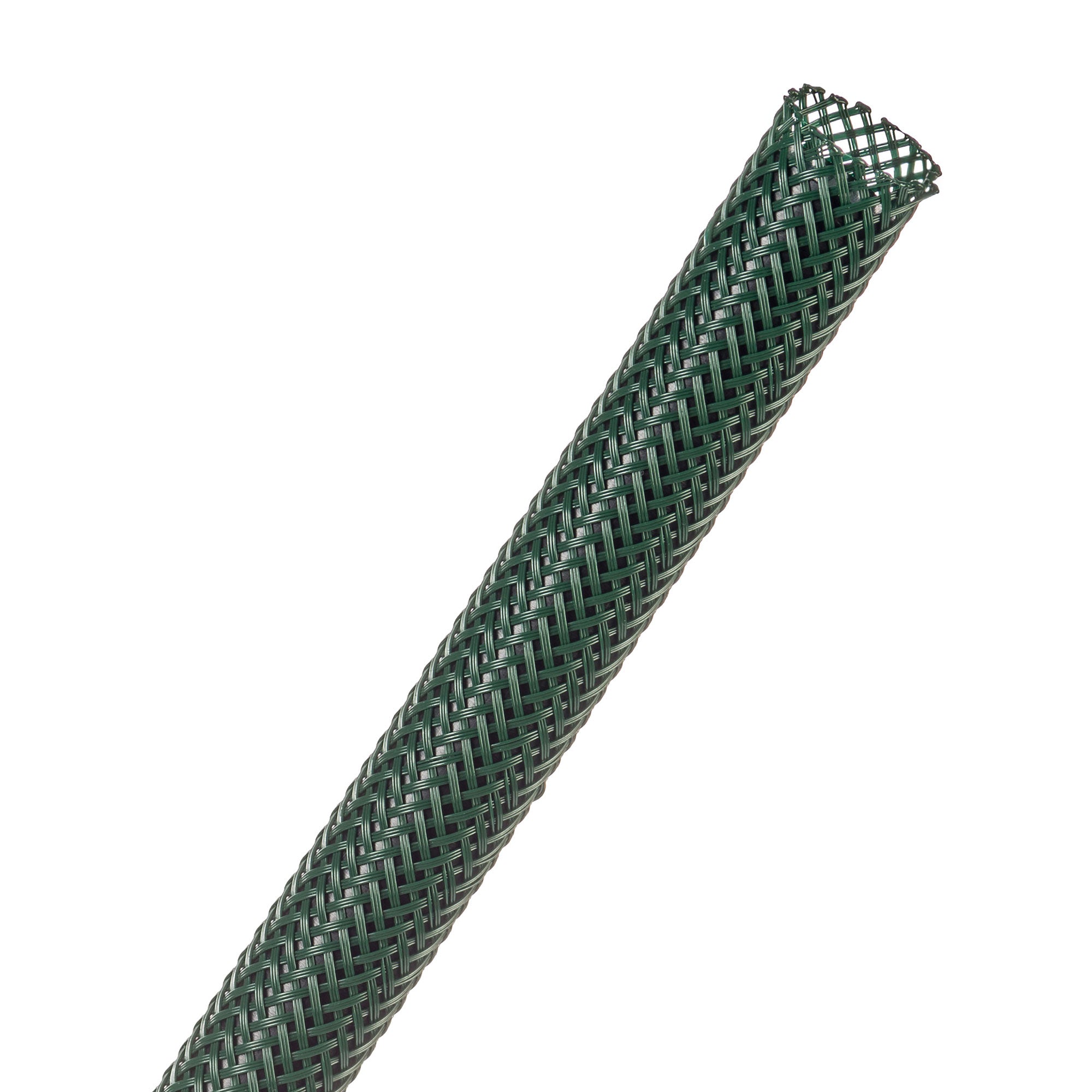 Techflex Flexo PET Expandable Braided Sleeving (3/8" Forest Green, 500' Spool)