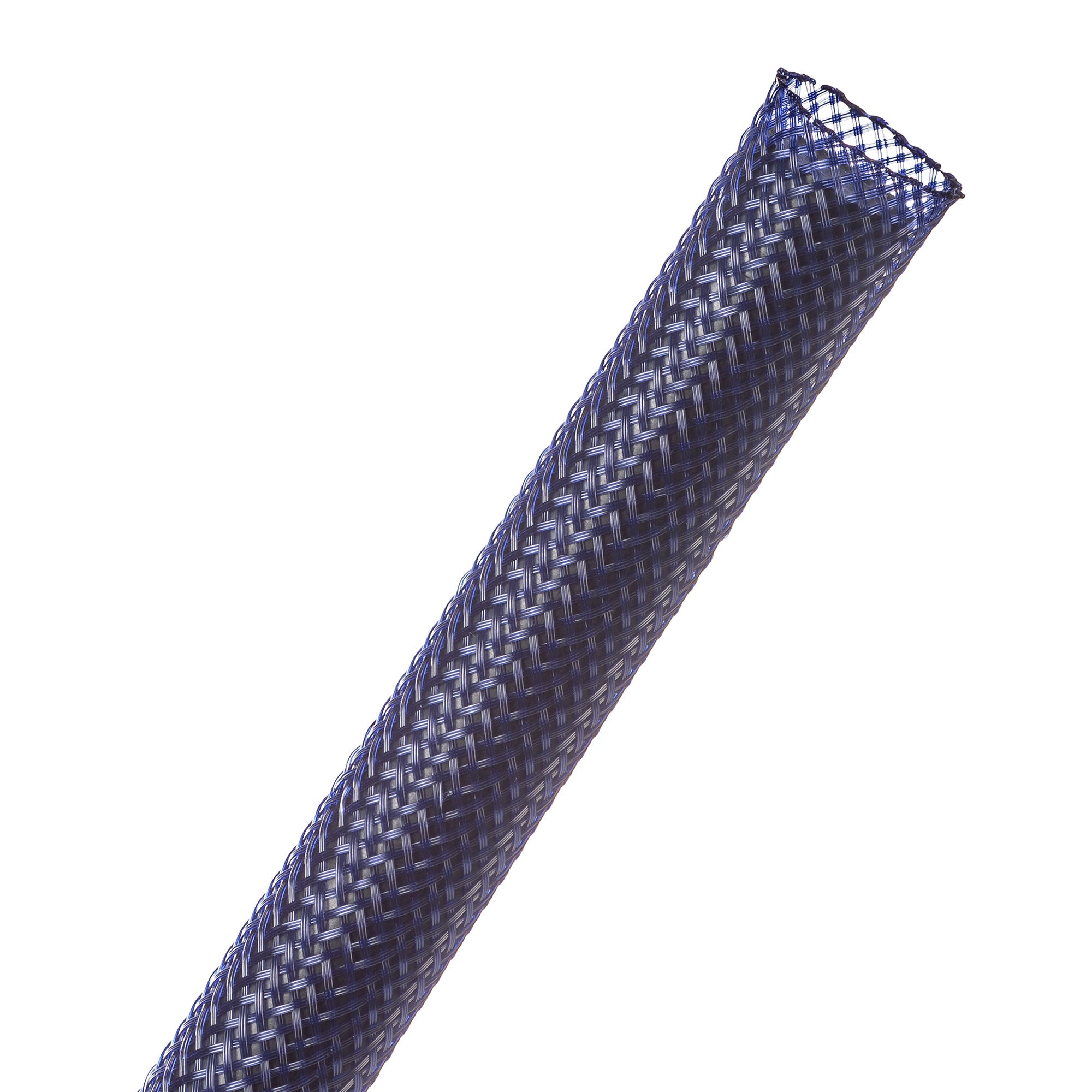 Techflex Flexo PET Expandable Braided Sleeving (1/2" Dark Purple, 500' Spool)