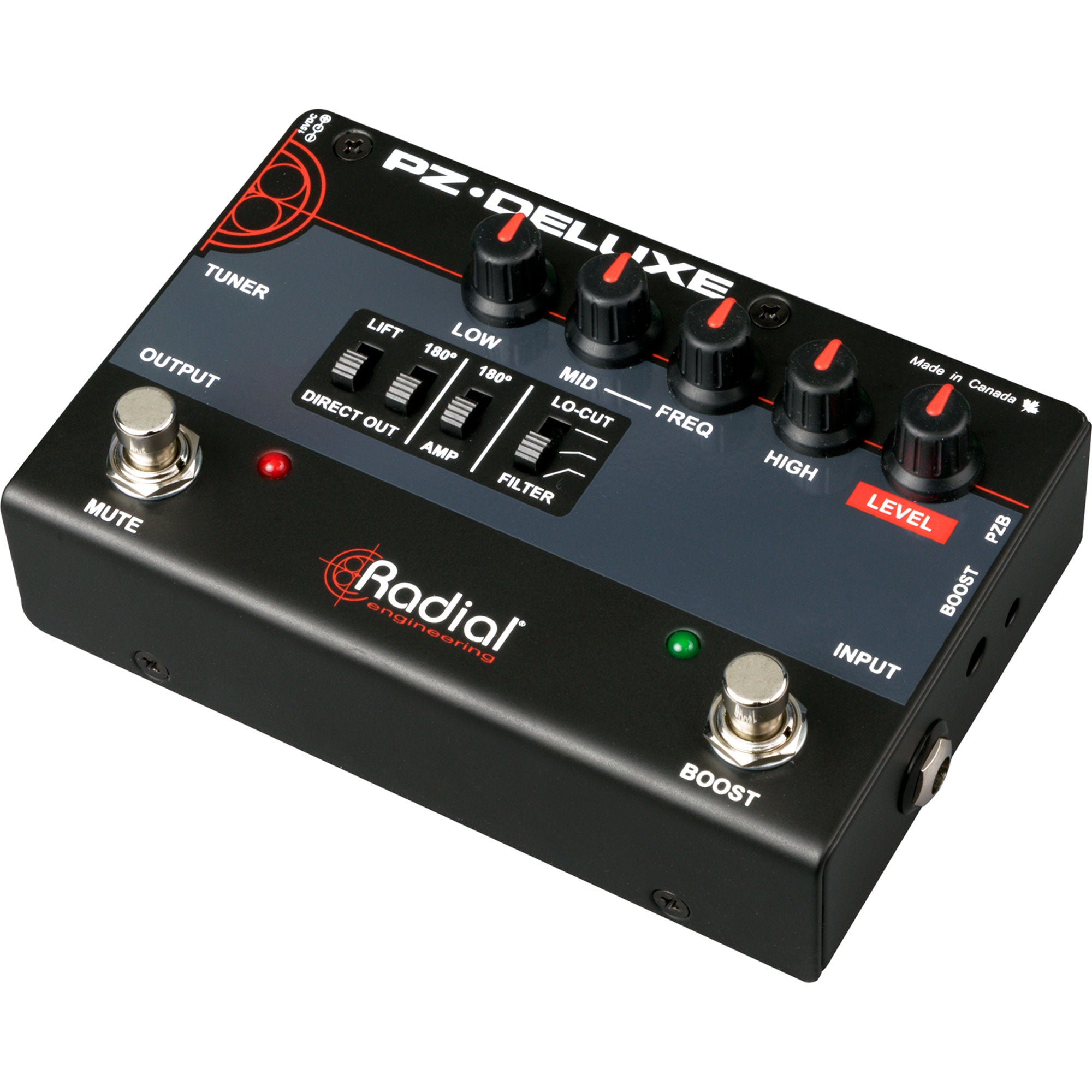 Radial Engineering PZ-Deluxe Acoustic Preamp