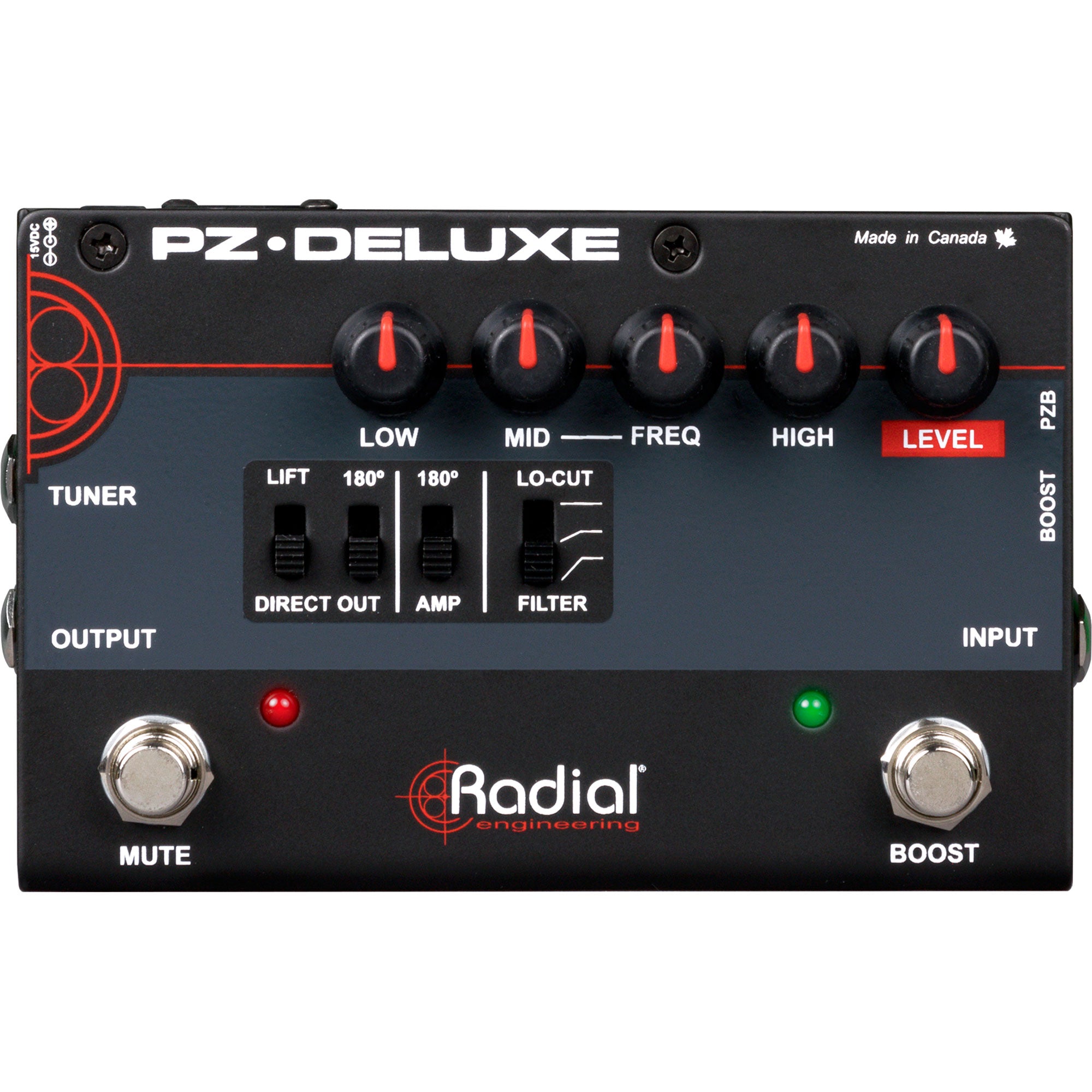 Radial Engineering PZ-Deluxe Acoustic Preamp