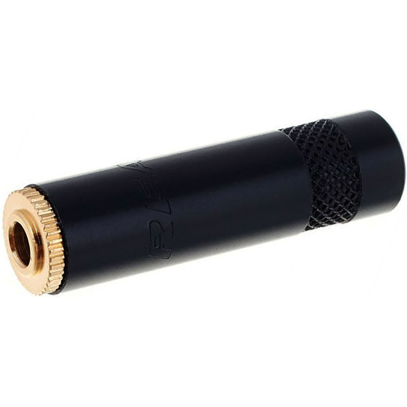 Neutrik Rean NYS240BG 3.5mm Female Stereo Phone Jack (Black/Gold)