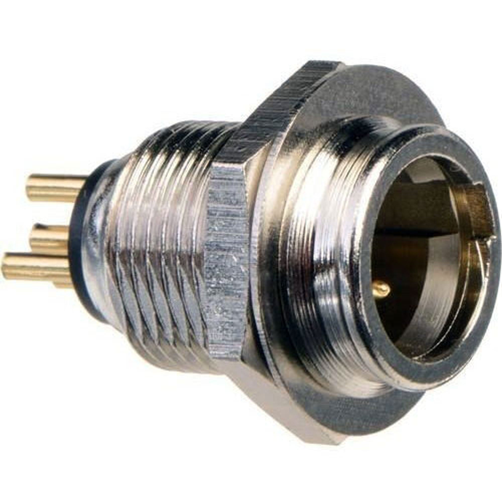 Neutrik Rean RT3MP Male 3-Pin Tiny XLR Chassis Connector (Nickel/Gold, Box of 100)