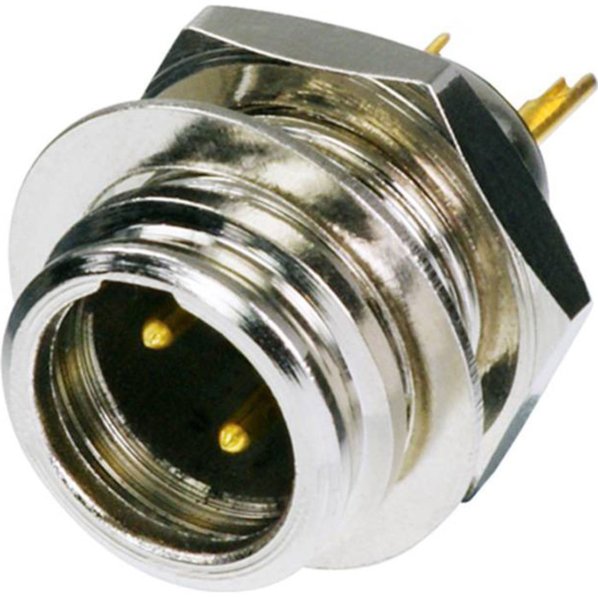 Neutrik Rean RT3MP Male 3-Pin Tiny XLR Chassis Connector (Nickel/Gold, Box of 100)