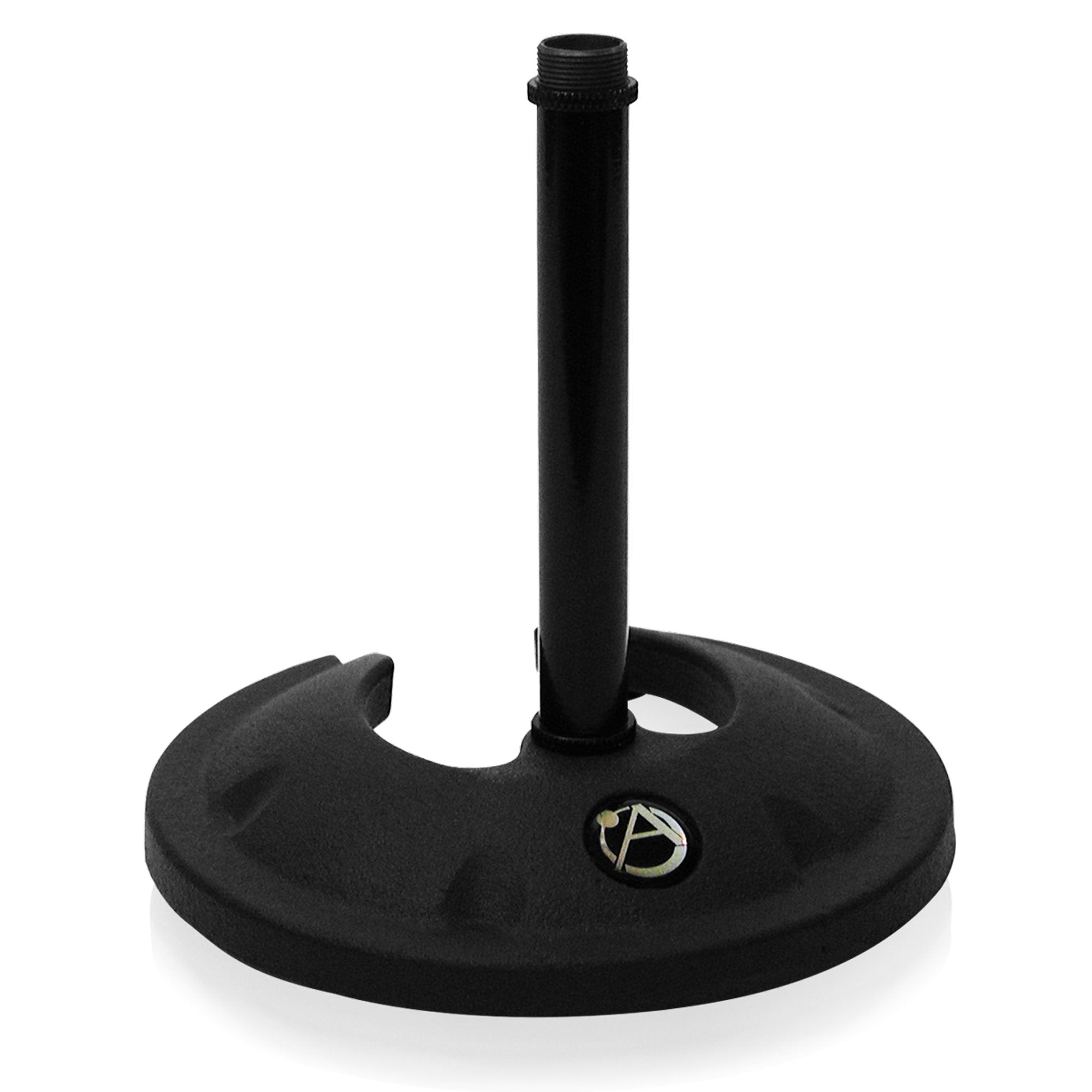 AtlasIED SMS2B Desktop Stackable Microphone Stand 6" (Black)