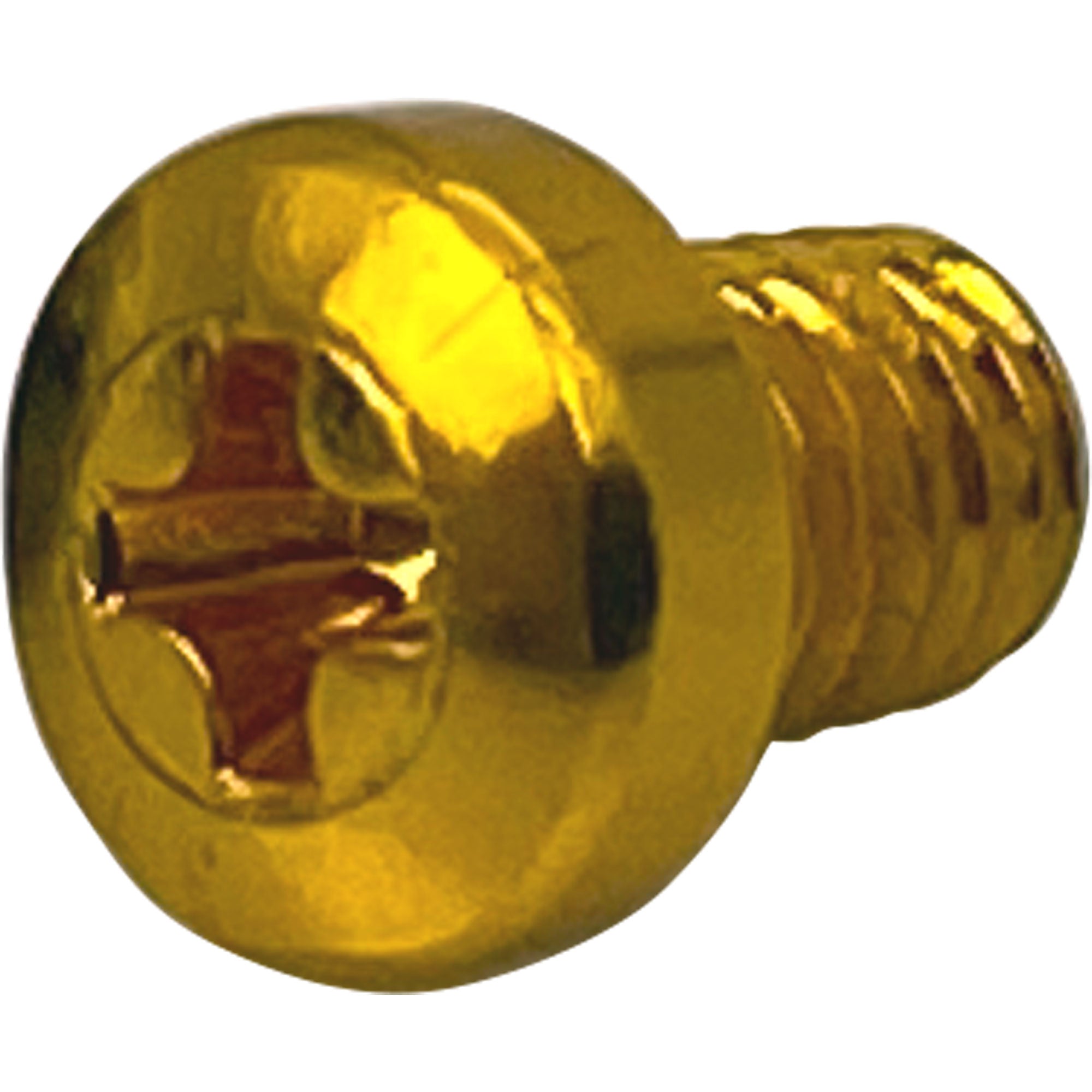 SquarePlug M3x4/Y Anodized Aluminum M3x4 Color Coding Screw (Yellow)