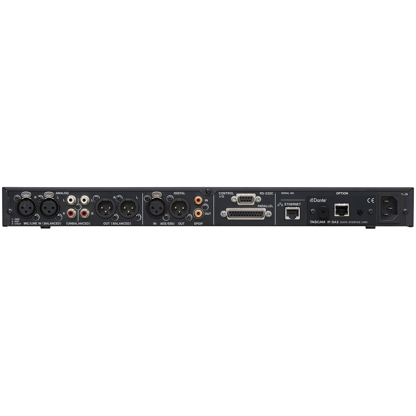 Tascam SS-R250N Memory Recorder with Networking and Optional Dante Support