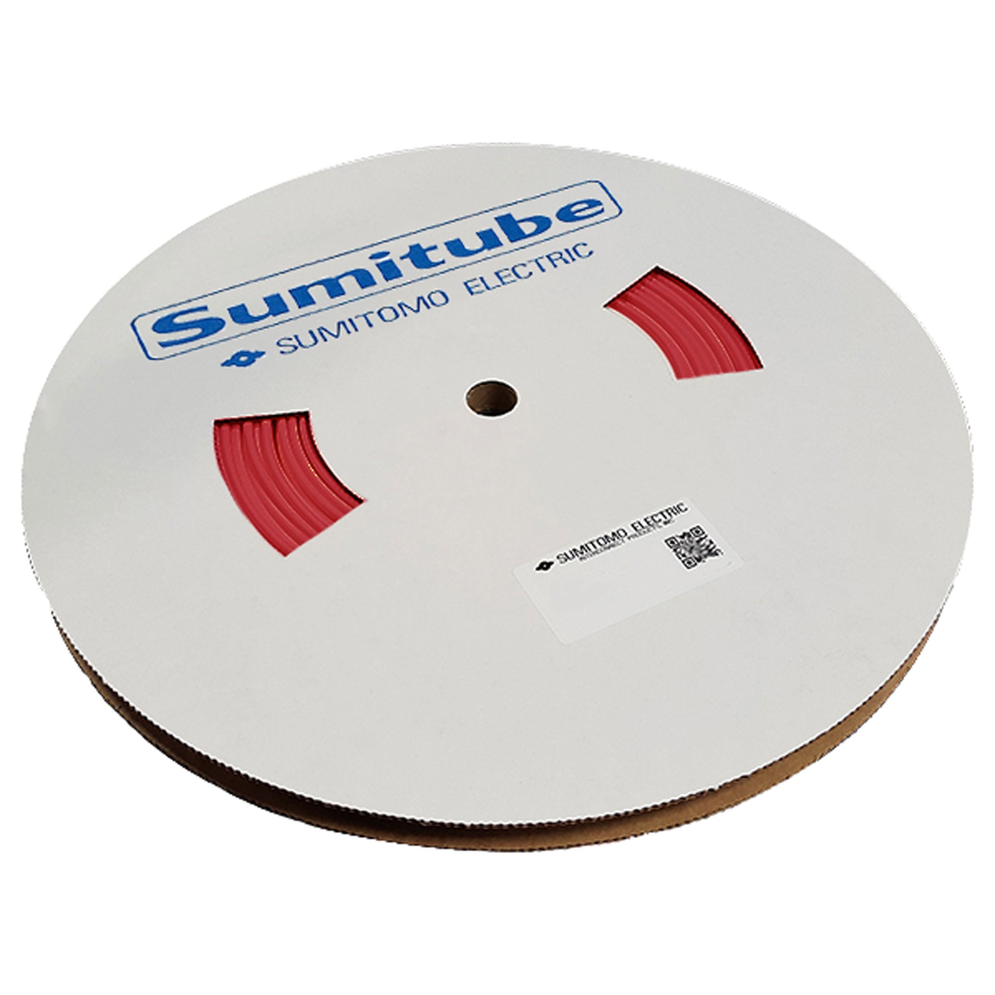 Sumitomo Sumitube B2(3X) 18/6mm Flexible Polyolefin 3:1 Heat Shrink Tubing - Red (200' Spool)