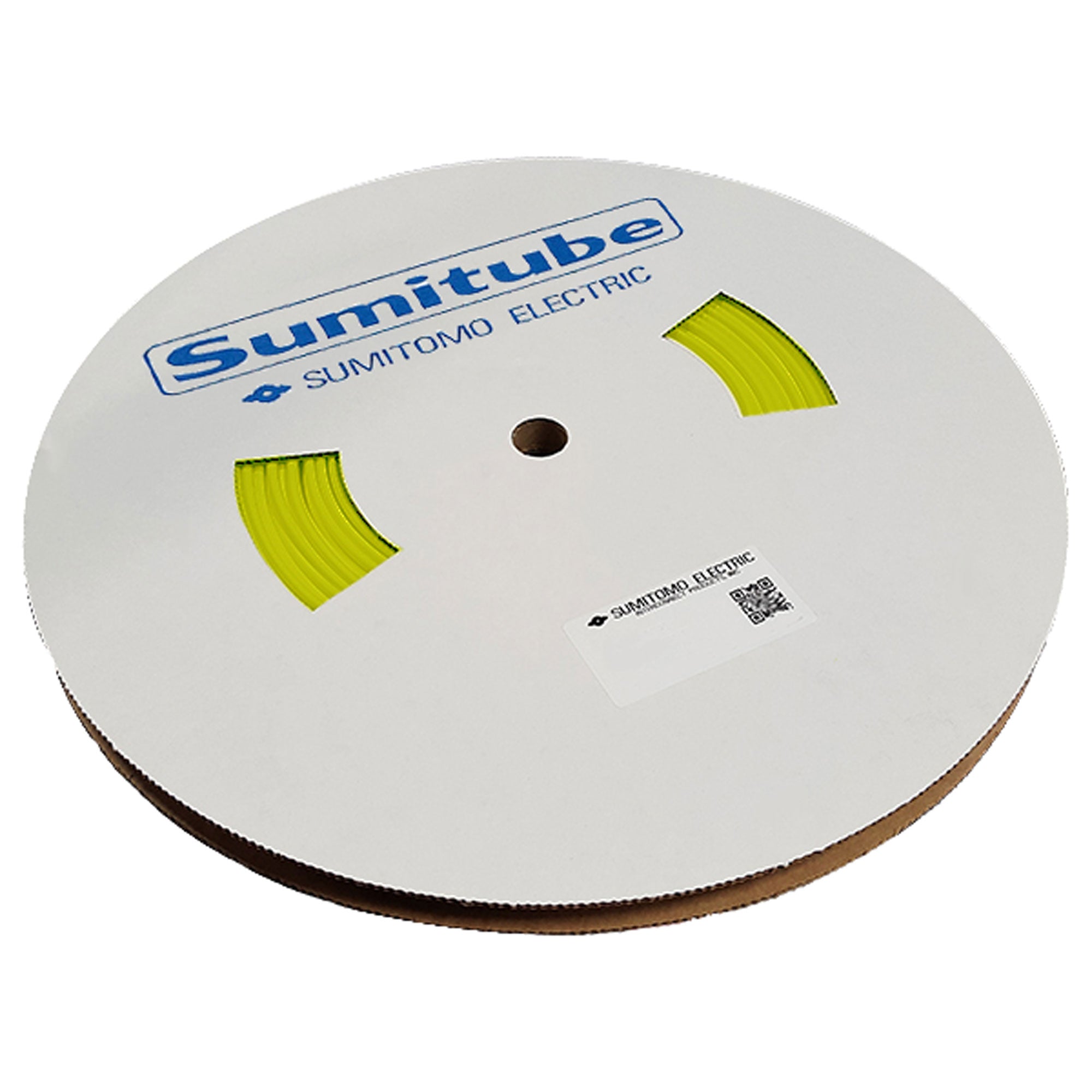 Sumitomo Sumitube B2 3/16" Flexible Polyolefin 2:1 Heat Shrink Tubing - Yellow (200' Spool)