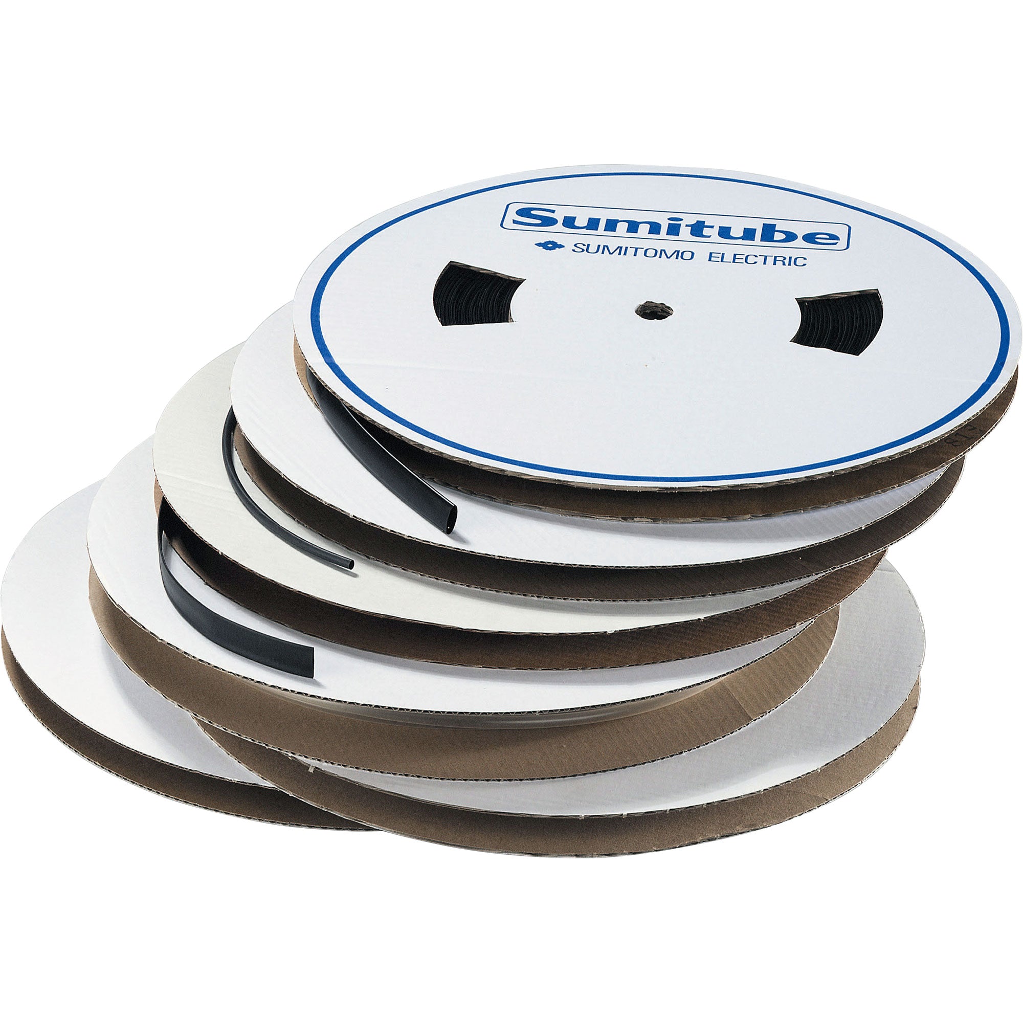 Sumitomo Sumitube B2(3X) 1.5/0.5mm Flexible Polyolefin 3:1 Heat Shrink Tubing - White (1000' Spool)