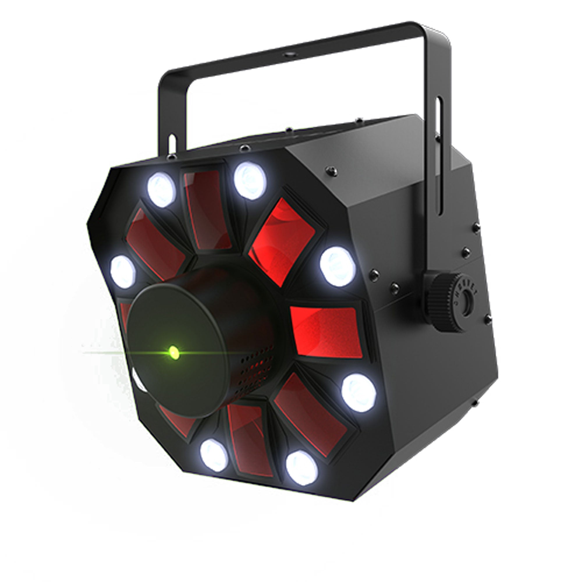 Chauvet DJ Swarm 5 FX ILS 3-in-1 LED Derby, Laser, and Strobe Effect Light Fixture