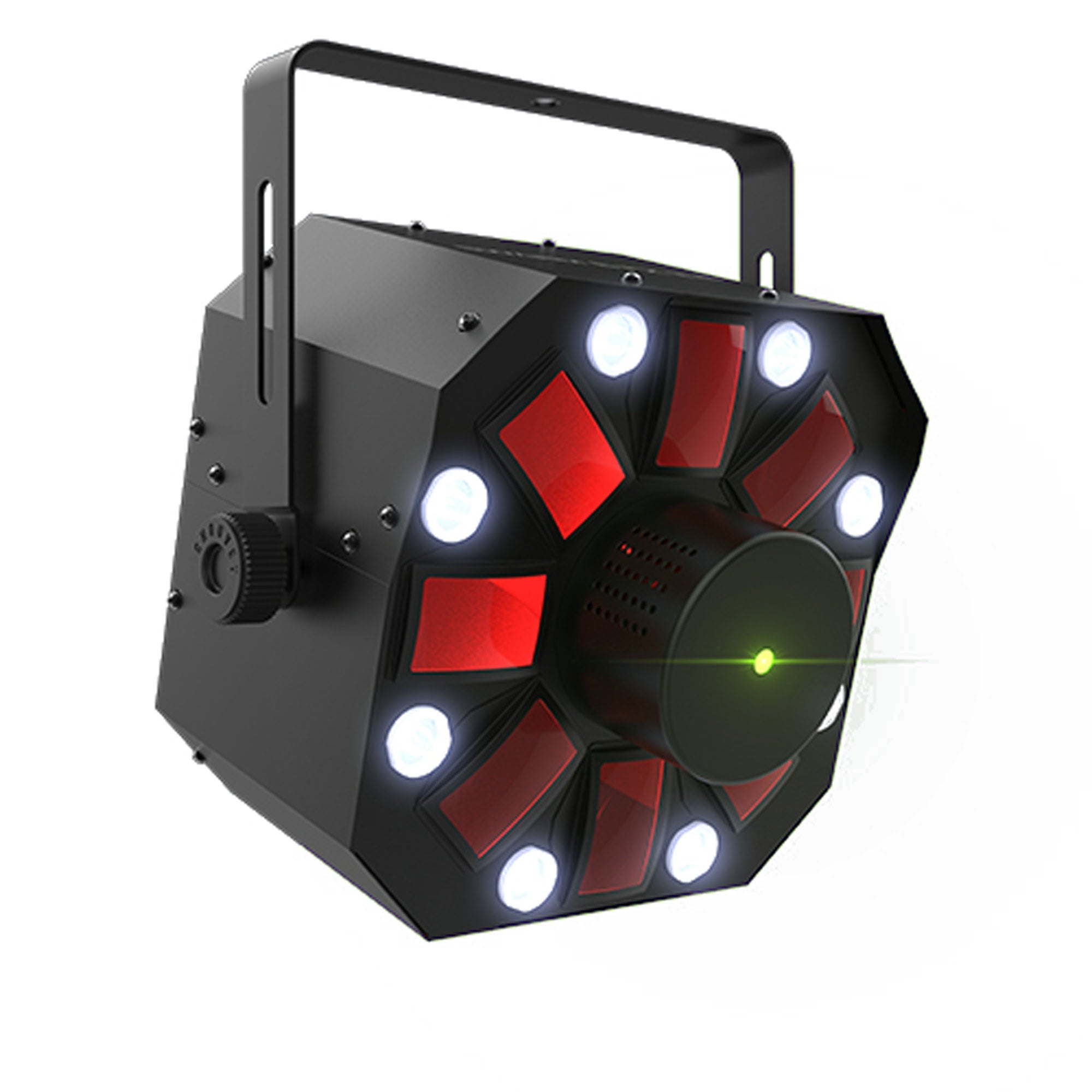 Chauvet DJ Swarm 5 FX ILS 3-in-1 LED Derby, Laser, and Strobe Effect Light Fixture