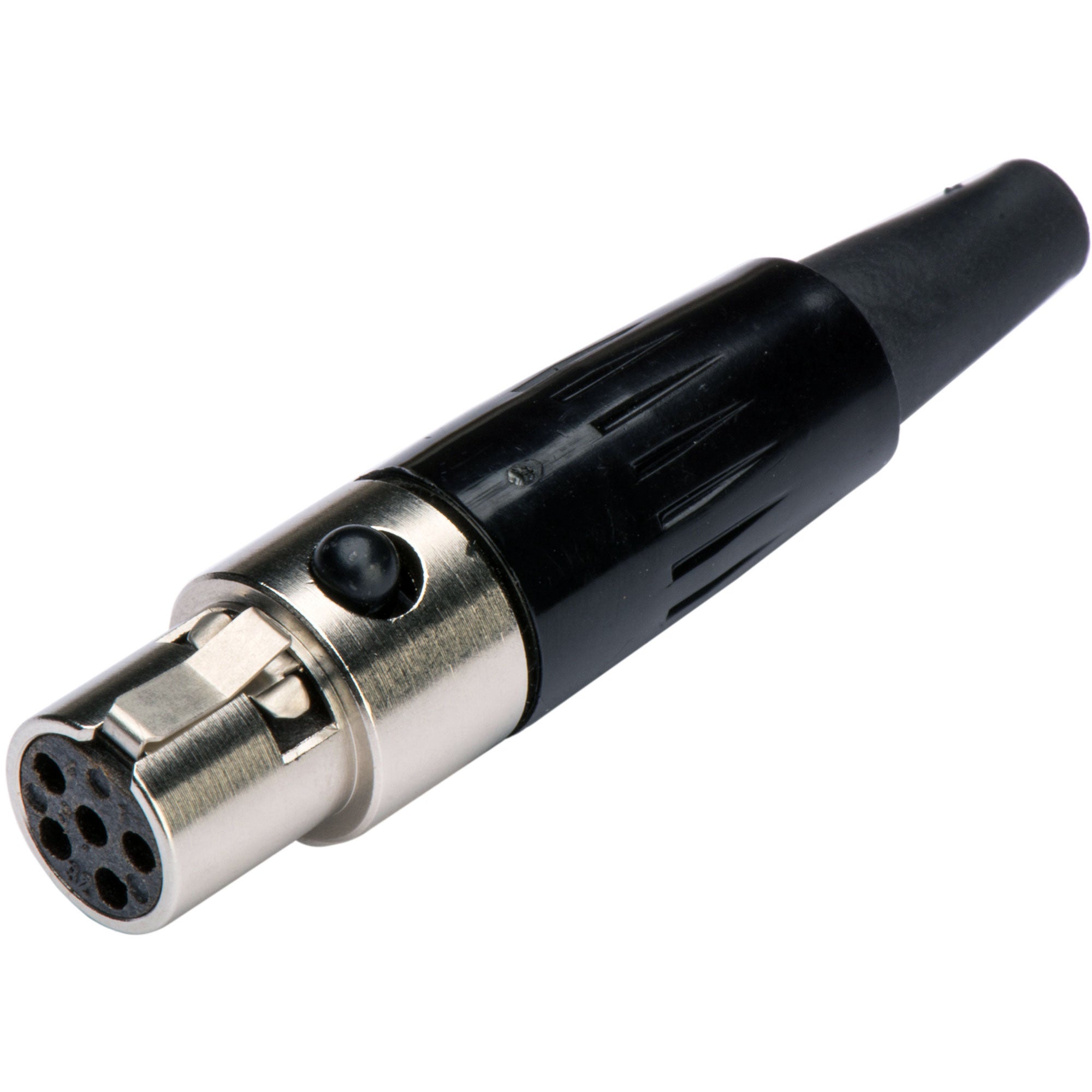 Switchcraft TA5FX Female 5-Pin Tini-QG Mini-XLR Cable Connector (Nickel)