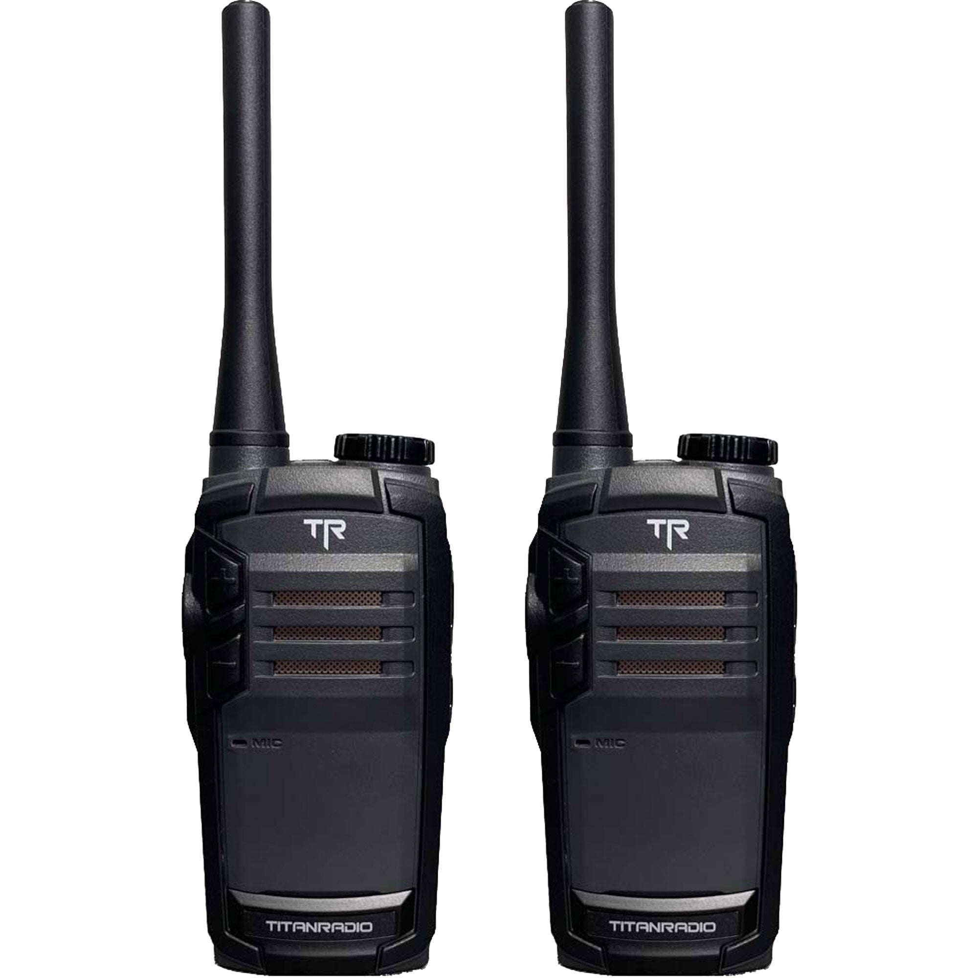 Titan Radio TR300 UHF Two-Way Radios (2 Pack with Surveillance Kits)