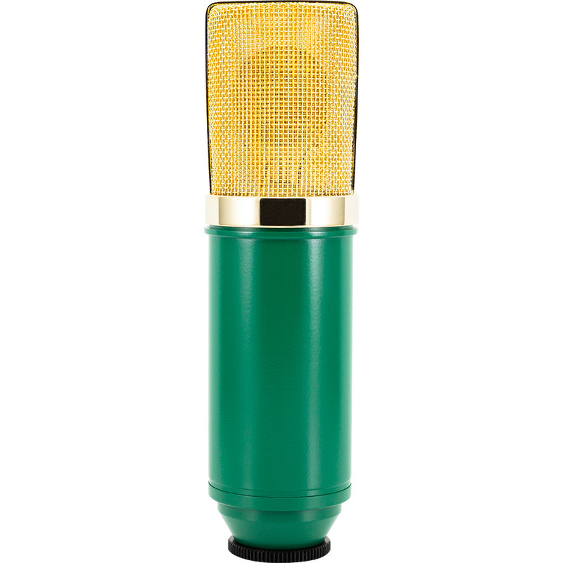 MXL V67G Large-Diaphragm Cardioid Condenser Microphone (Green with Gold Grill)