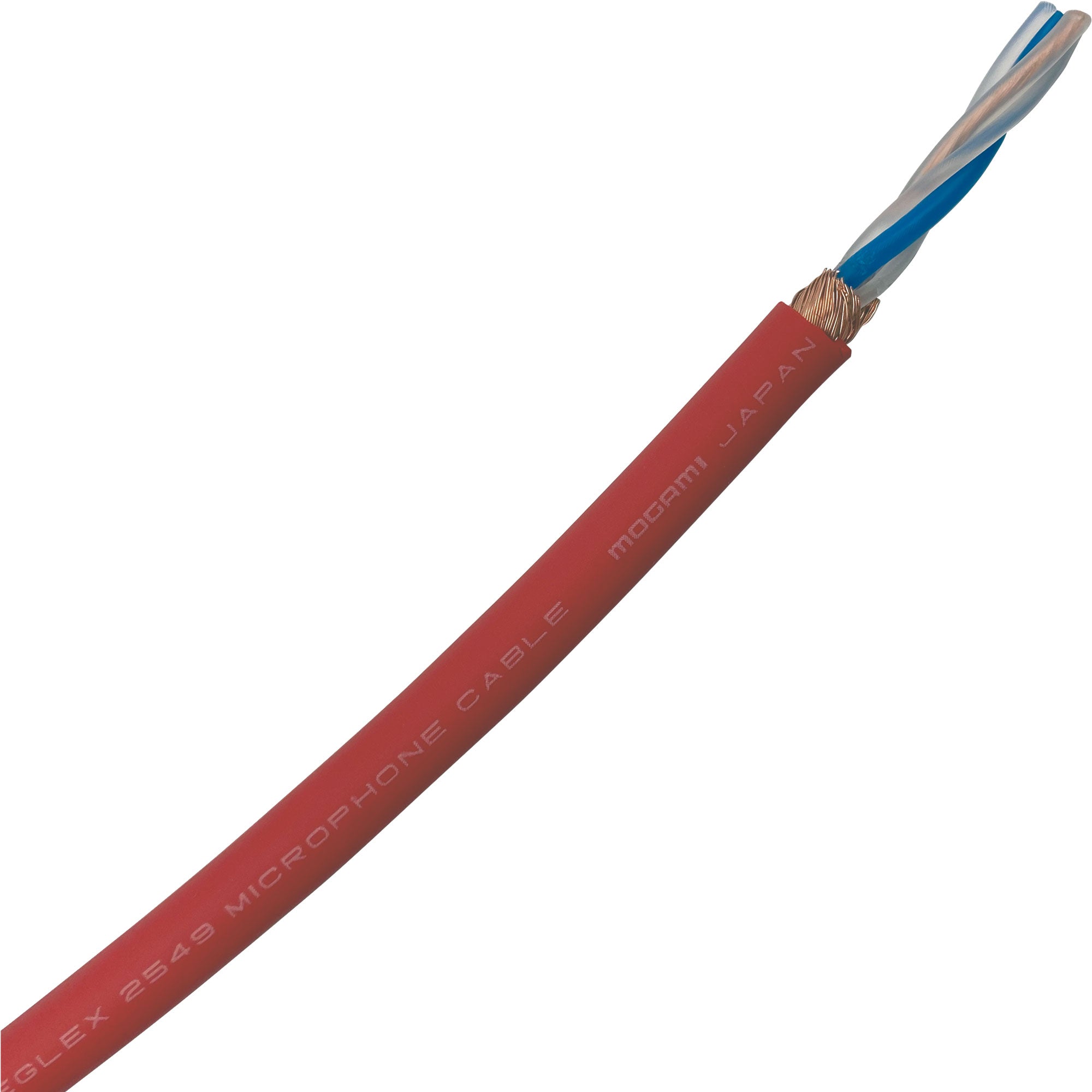 Mogami W2549 Long Run Mic Cable (Red, 656'/200m Roll)