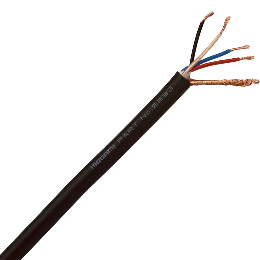 Mogami W2893 - 4c. 26awg Mini Quad Mic Cable (price per foot), ** Studio  Economik, Pro-Audio Recording Equipment