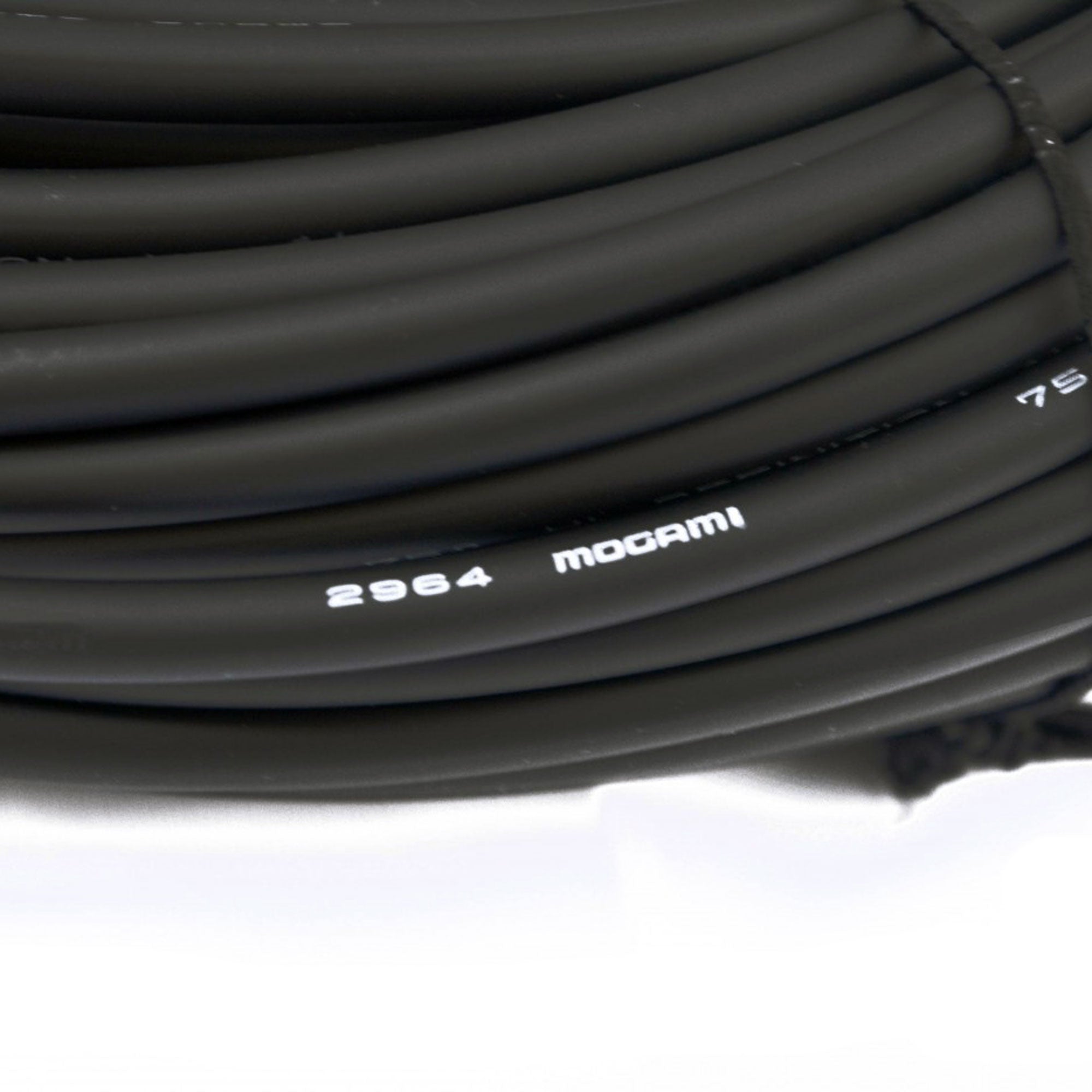 Mogami W2964 PURO II Subminiature & Miniature Coaxial Cable (Black, By the Foot)