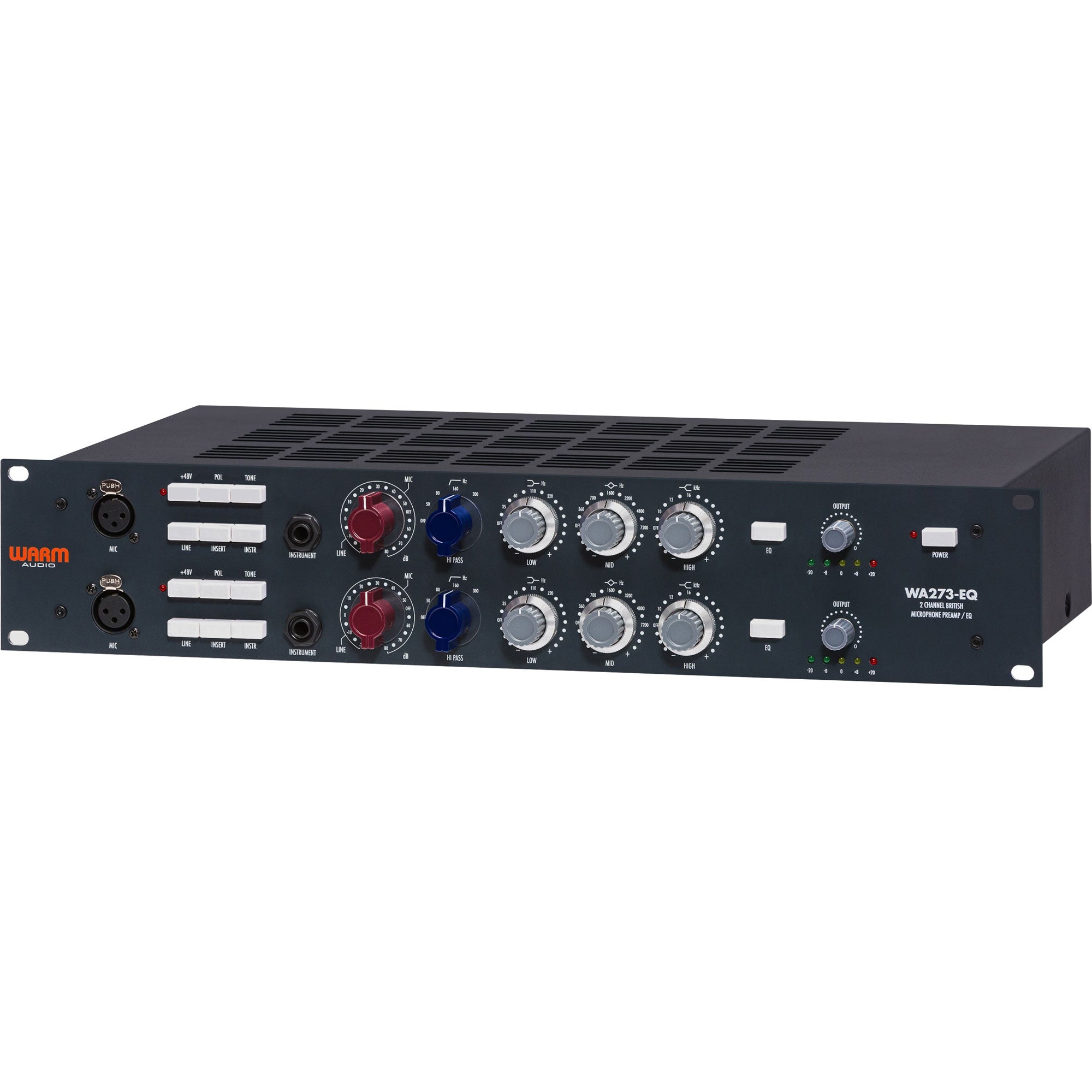 Warm Audio WA273-EQ Dual Channel British Microphone Preamp and Equalizer