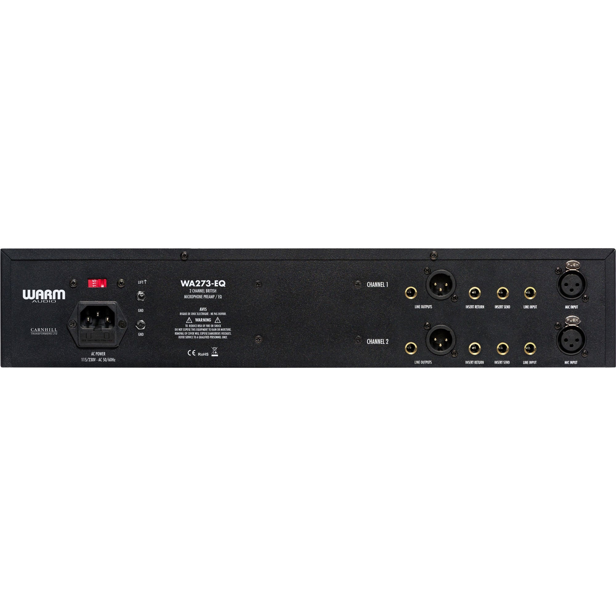 Warm Audio WA273-EQ Dual Channel British Microphone Preamp and Equalizer