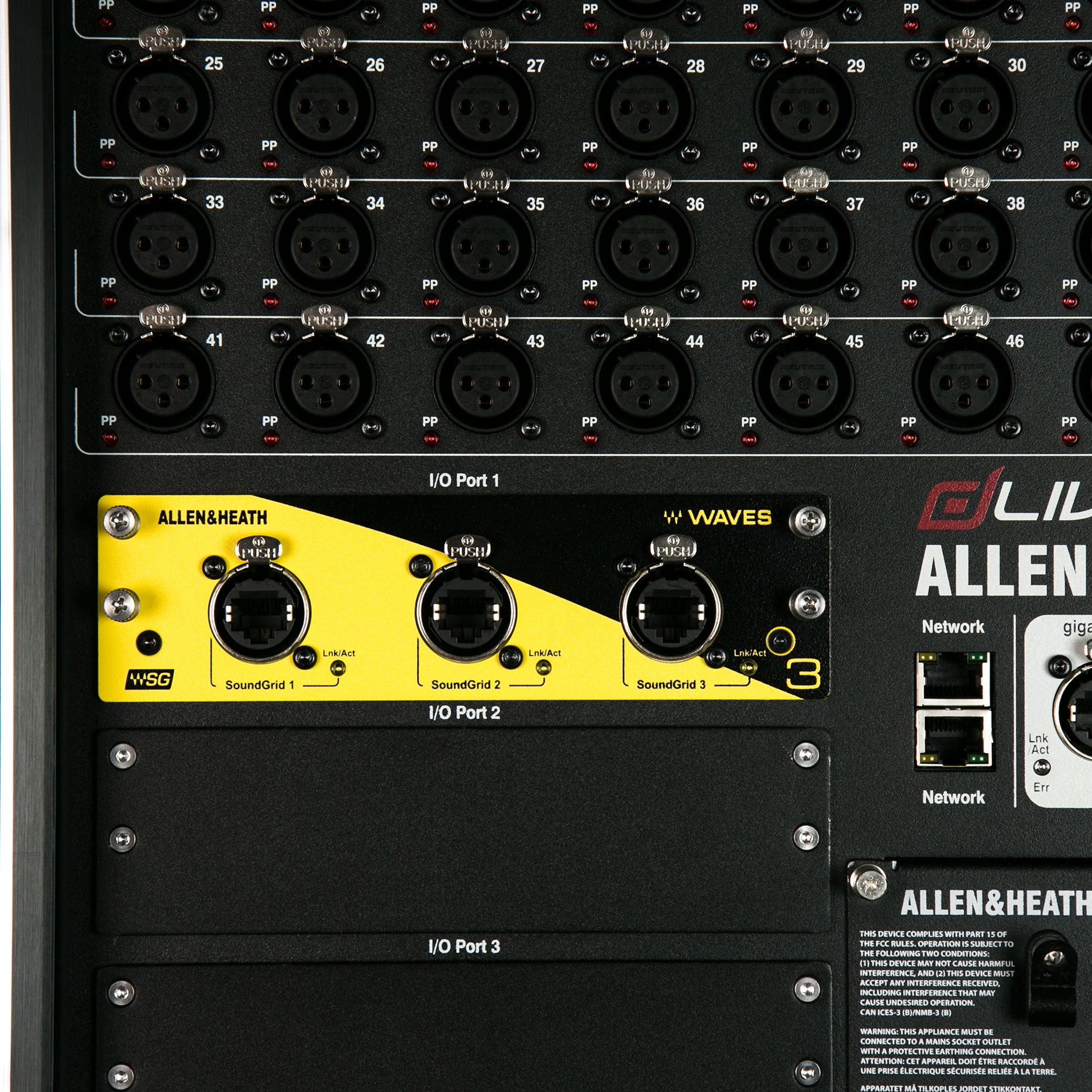 Allen & Heath M-SQ-WAVES3-A Waves Audio Interface Module for SQ Series Mixers