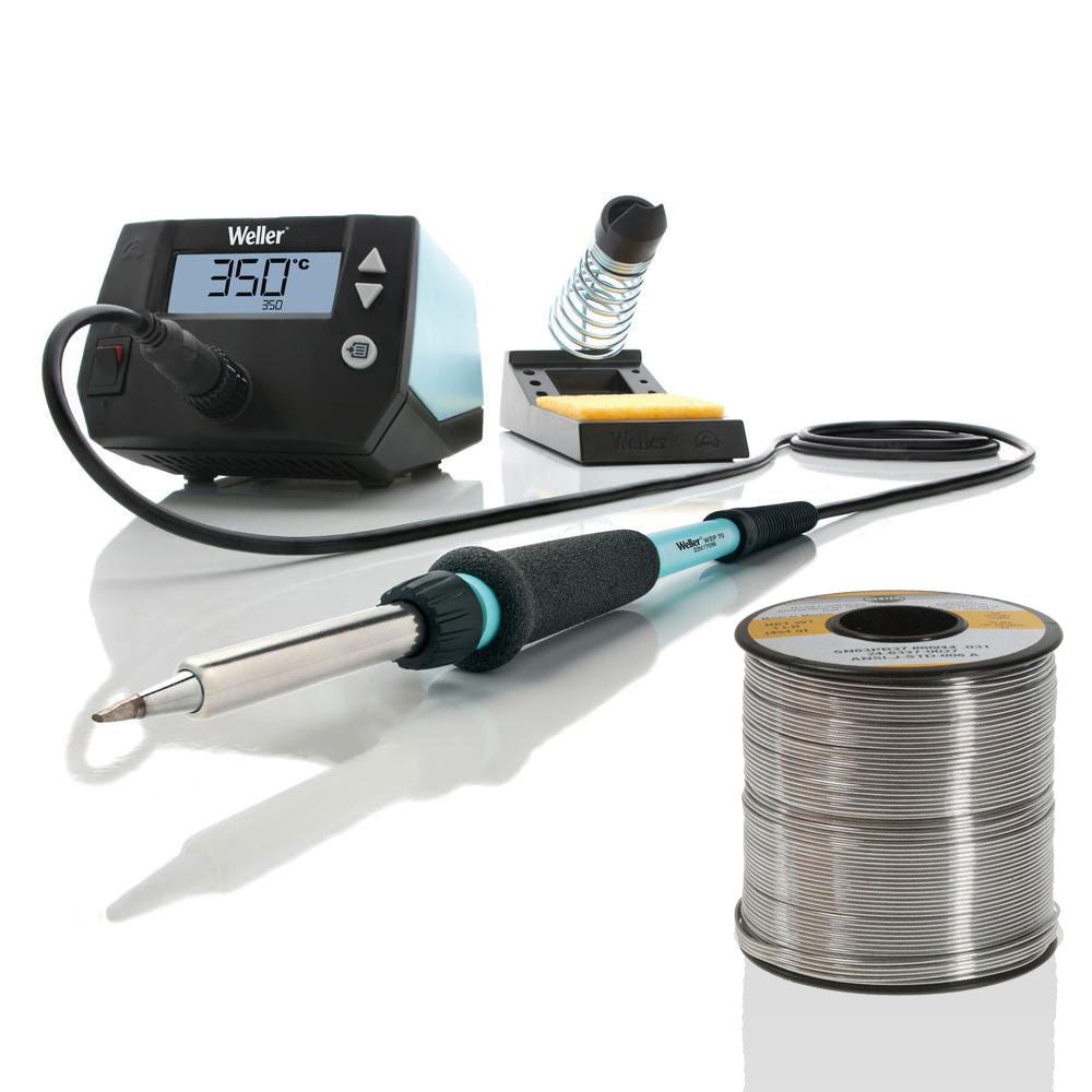 Weller WE 1010 Digital Soldering Station Complete Kit with 1lb. Solder Spool Bundle